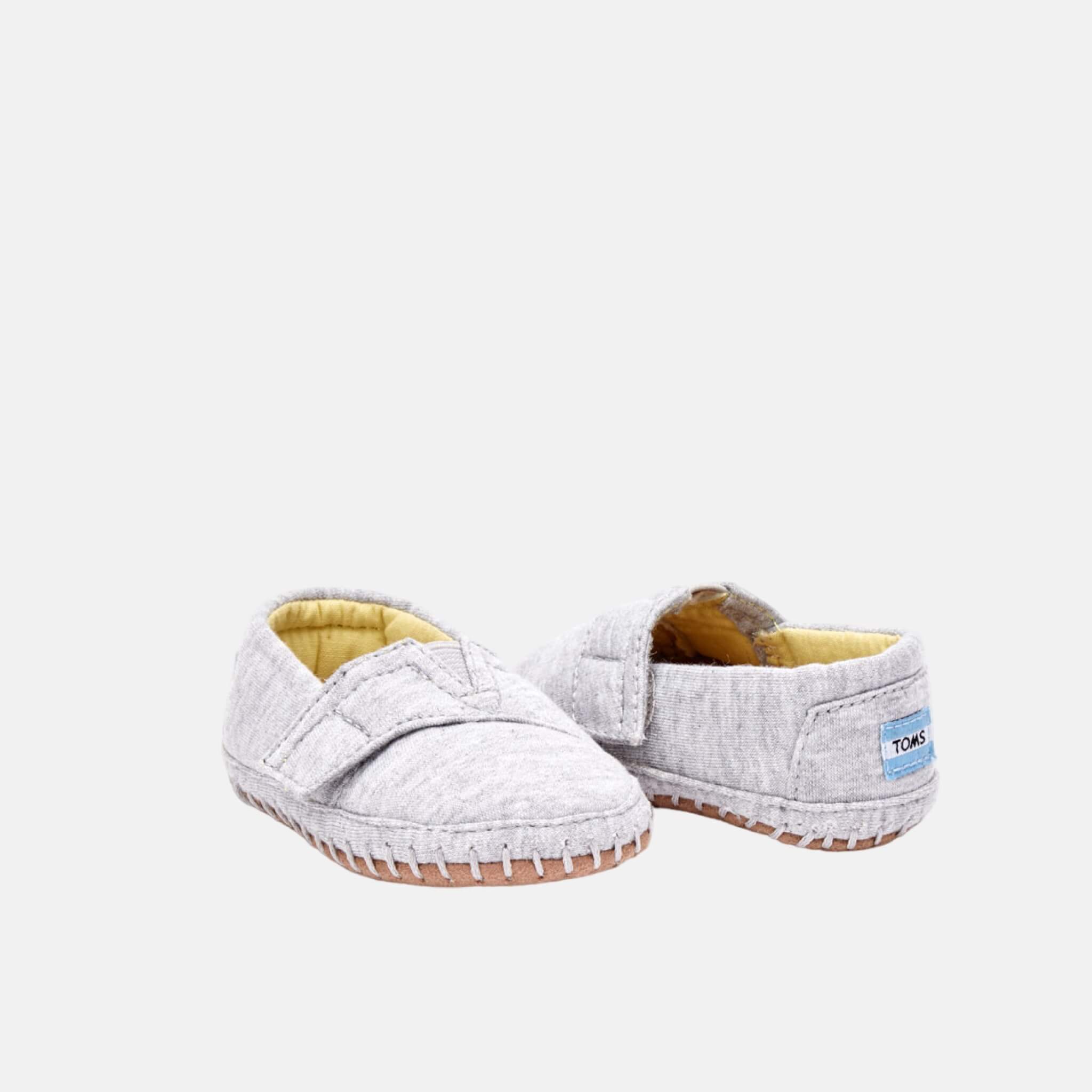 Toms Jersey Tiny Crib Alpargata Grey