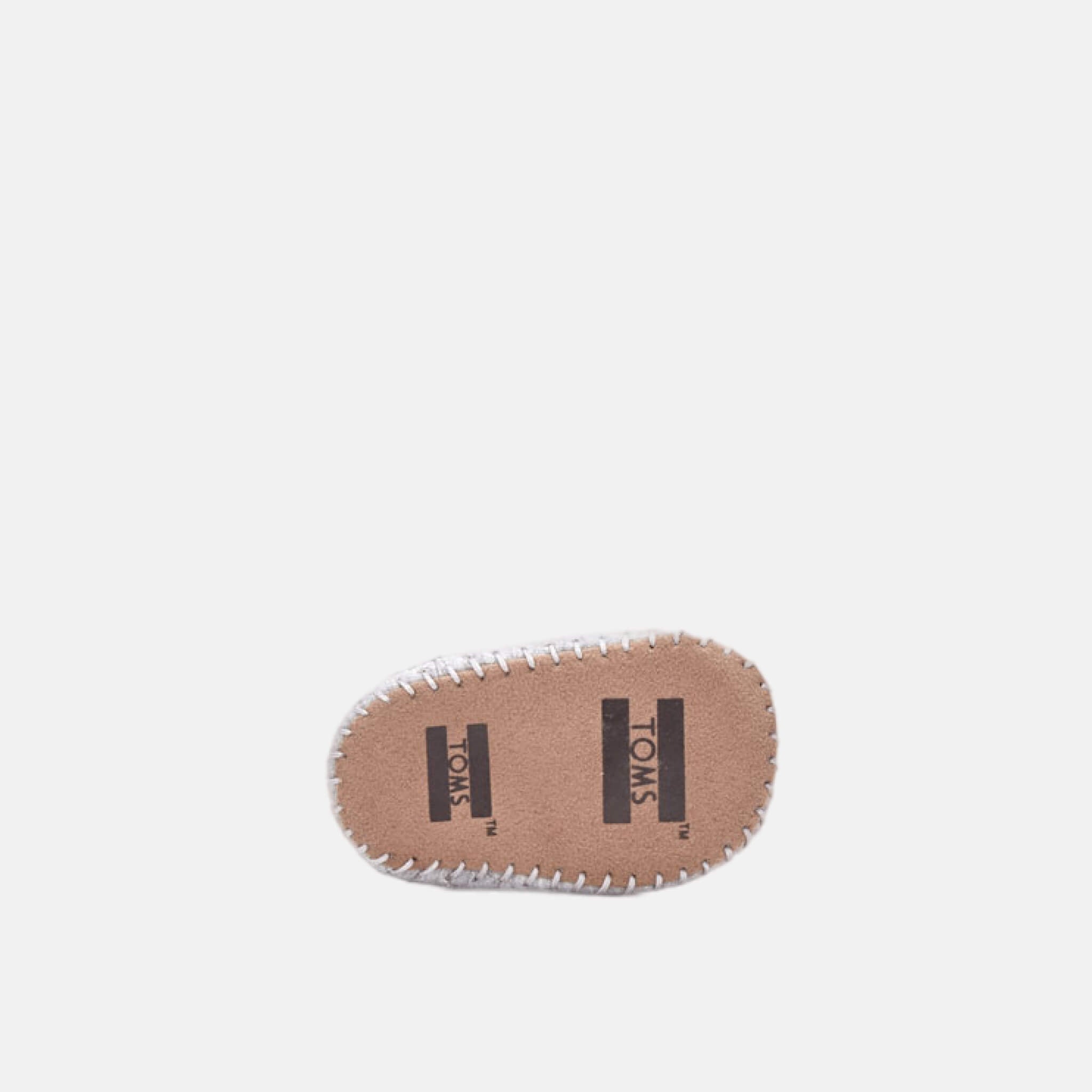 Toms Jersey Tiny Crib Alpargata Grey