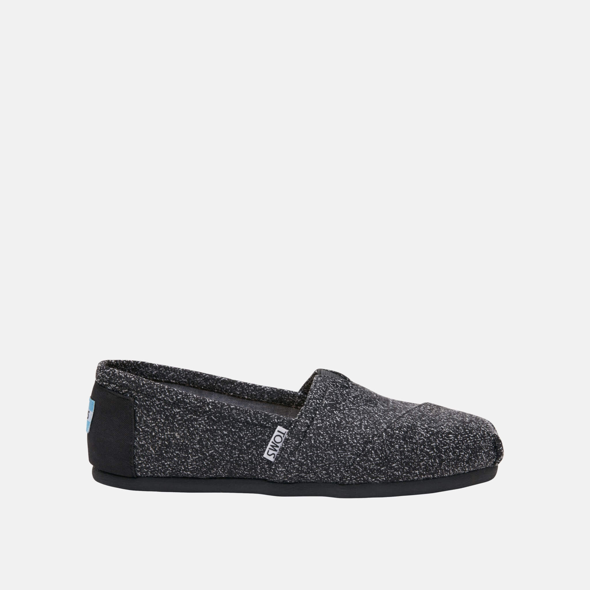 Toms Marl Classic Alpargata Black