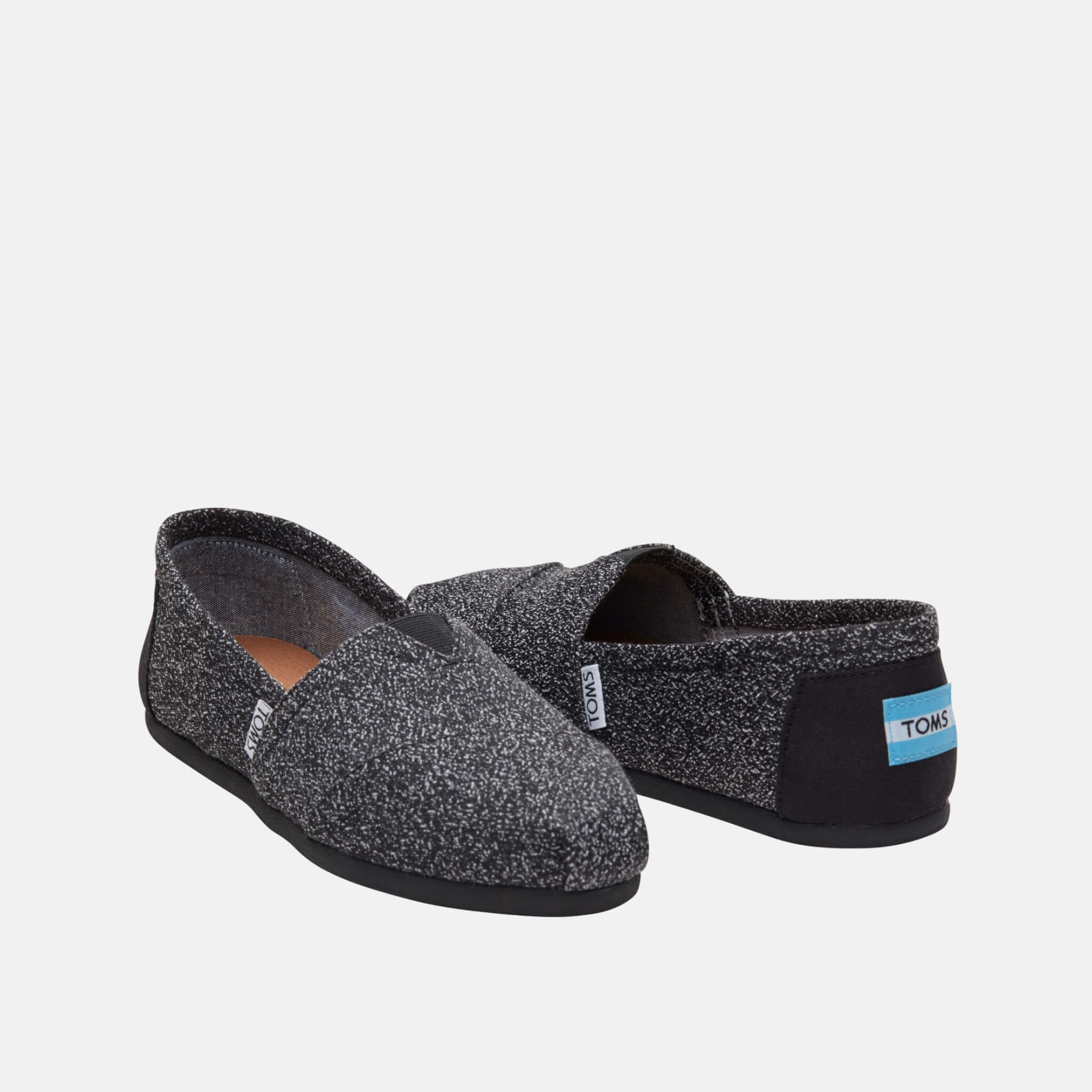 Toms Marl Classic Alpargata Black
