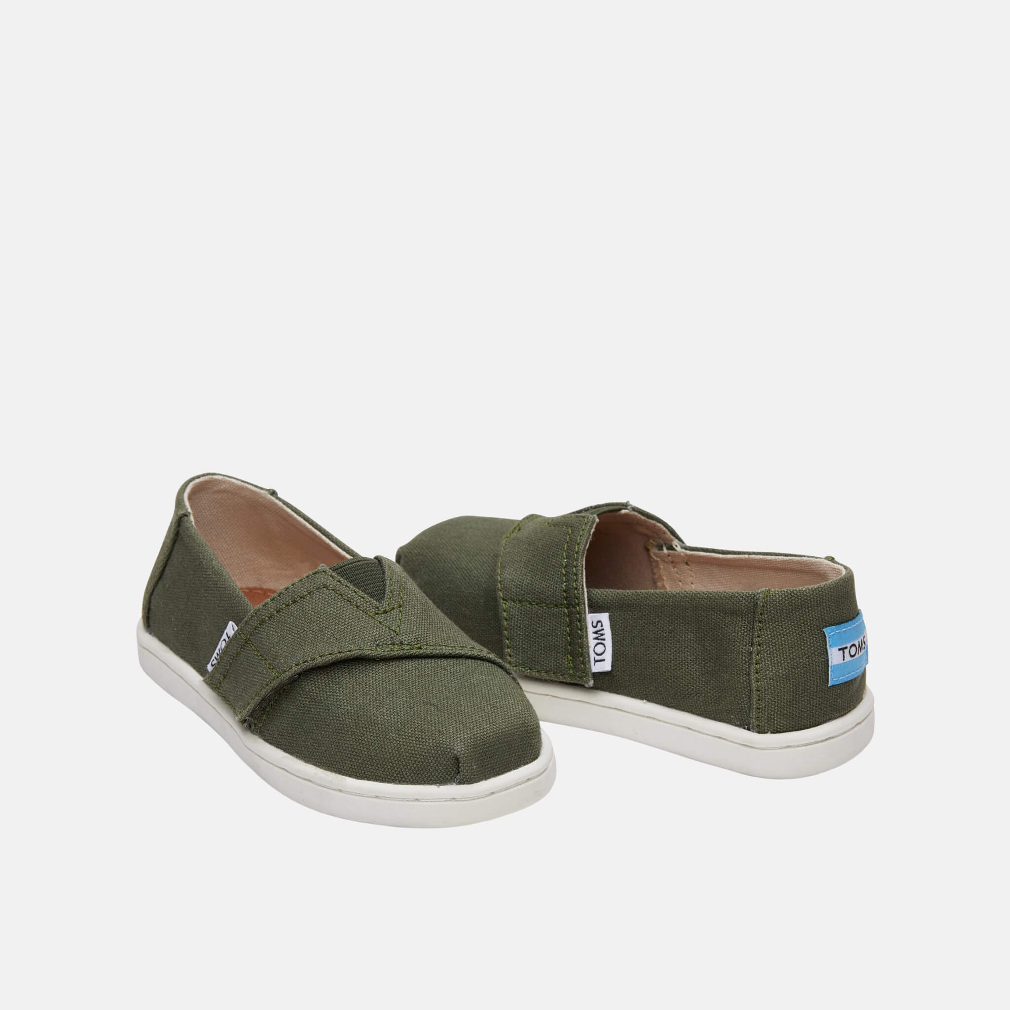 Toms Pine Seasonal Classics Tiny Alpargata Green