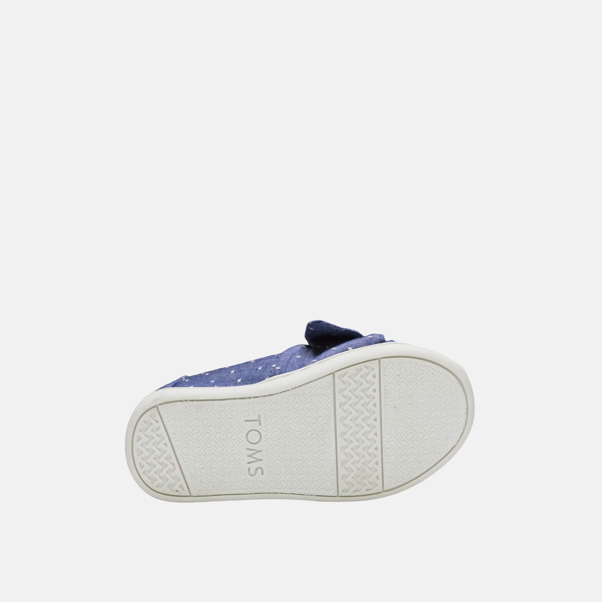 Toms Bow Seasonal Classics Tiny Alpargata Blue