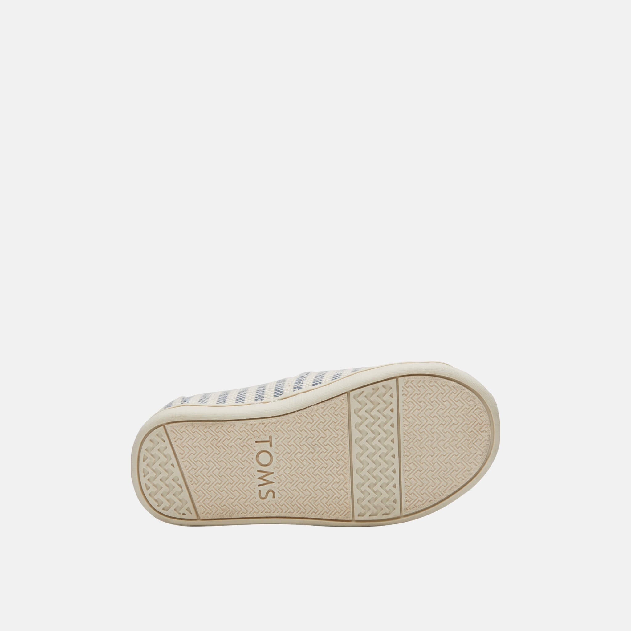 Toms Stripes Seasonal Classics Tiny Alpargata Blue
