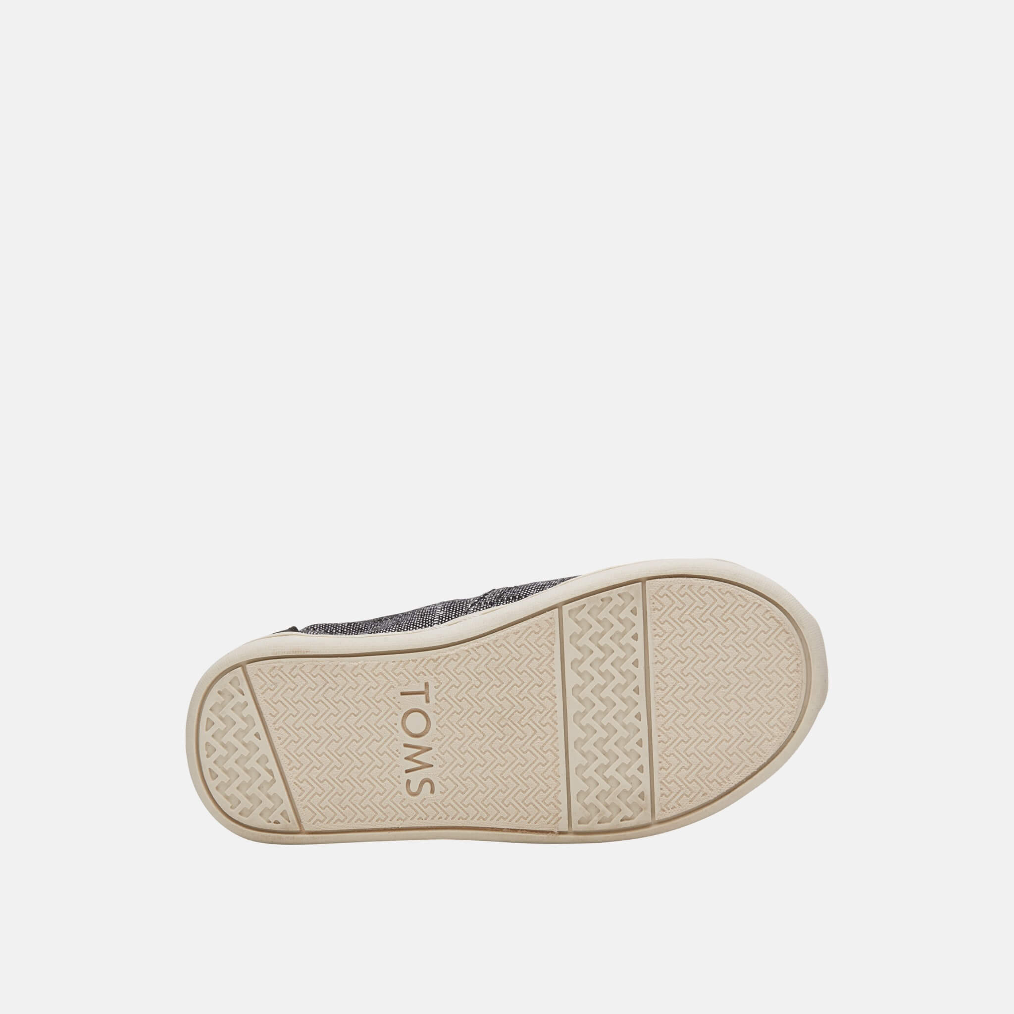 Toms Textured Seasonal Classics Tiny Alpargata Grey