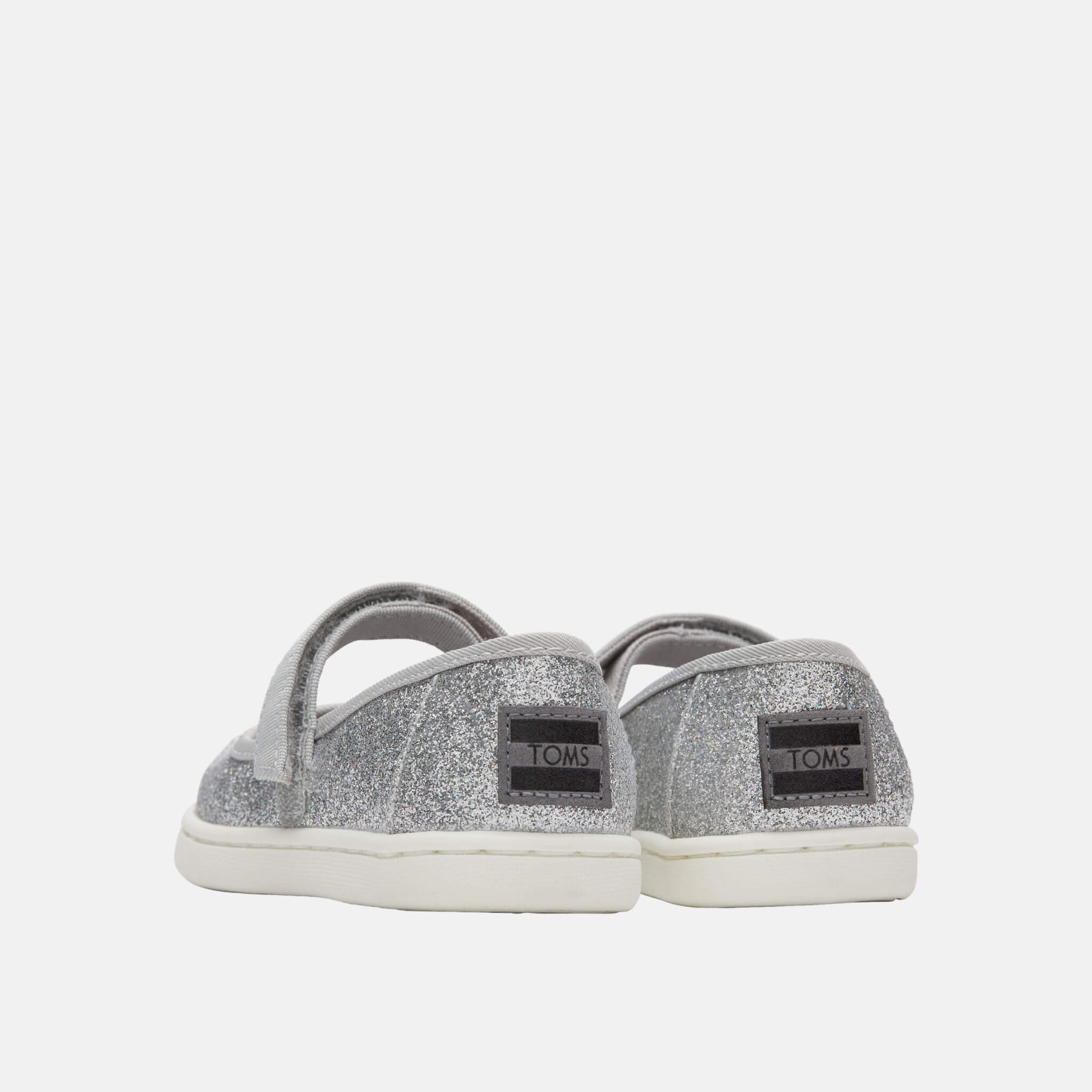 Toms Tiny Mary Jane SIlver