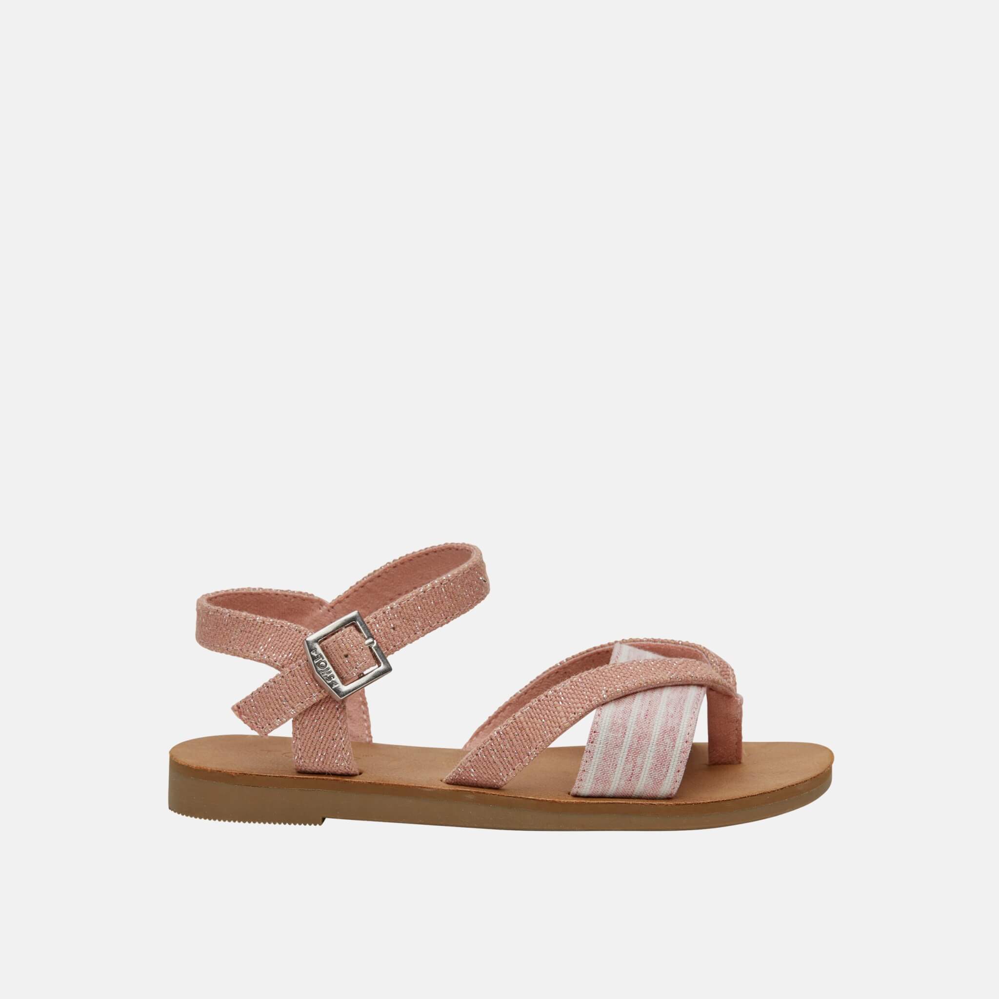 Toms Youth Metallic Lexie Pink