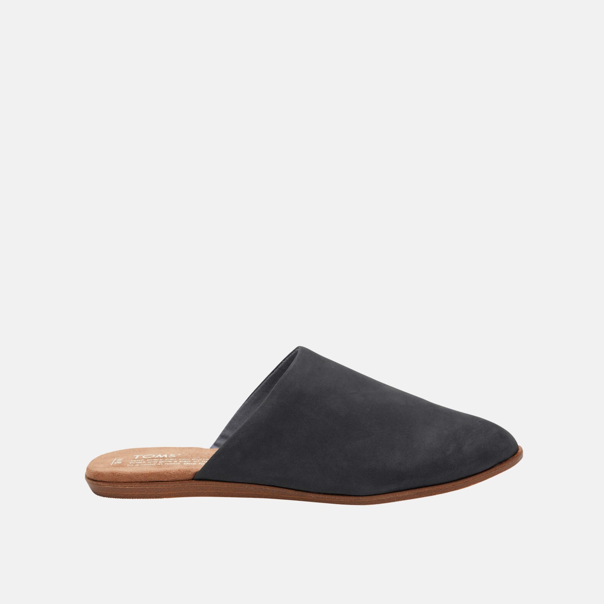 Toms Leather Jutti Mule Black