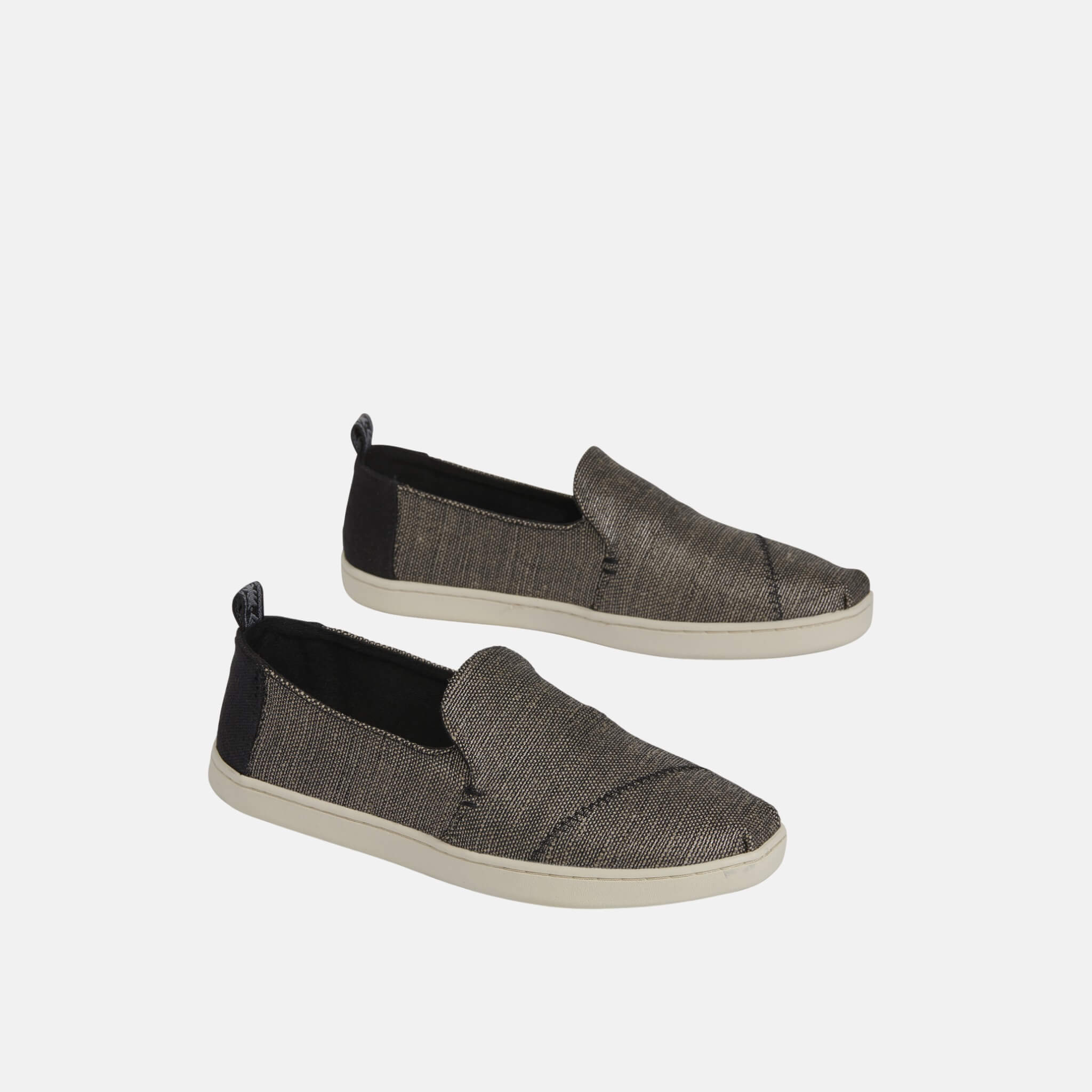 Toms Deconstructed Alpargata Slip On Black