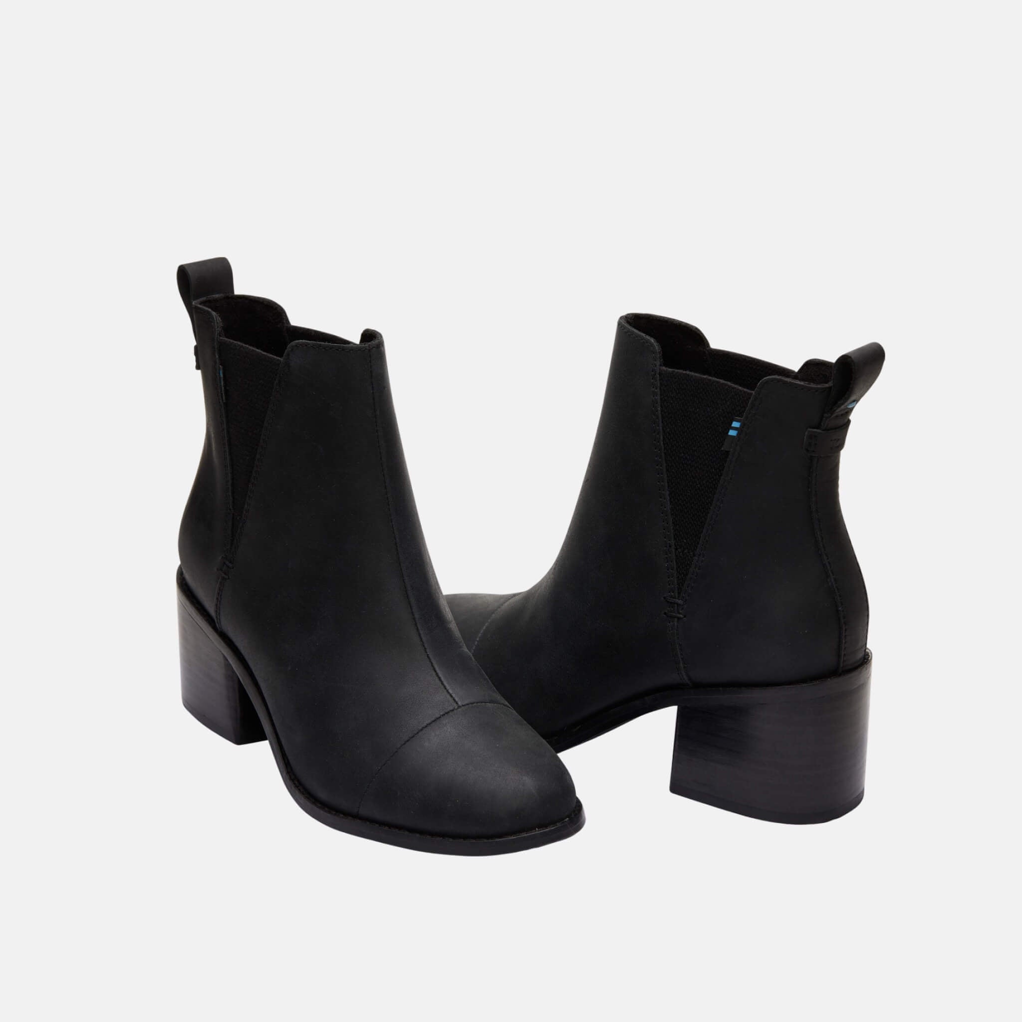 Toms Leather Esme Black