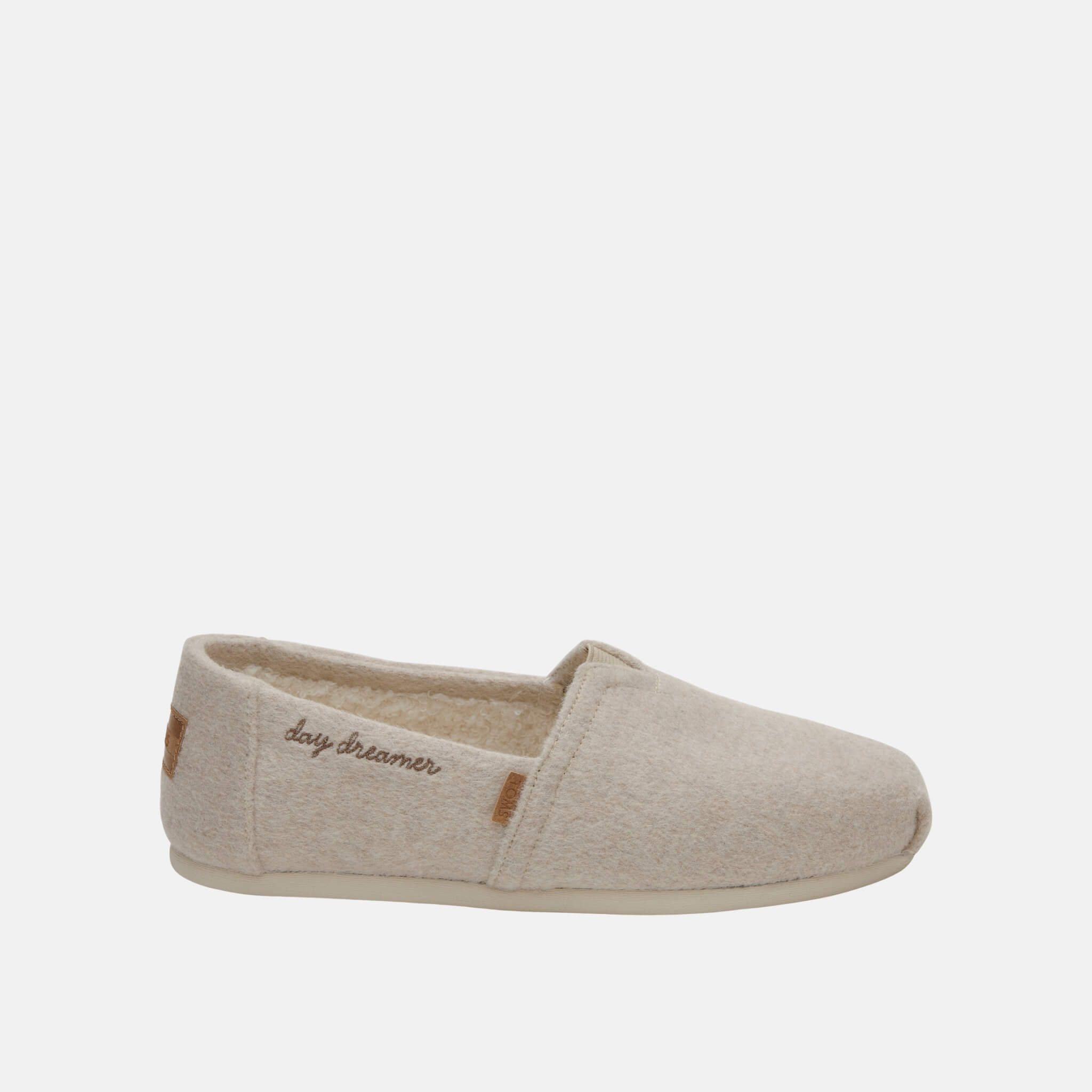 Toms Felt Venice Collection Alpargata Beige