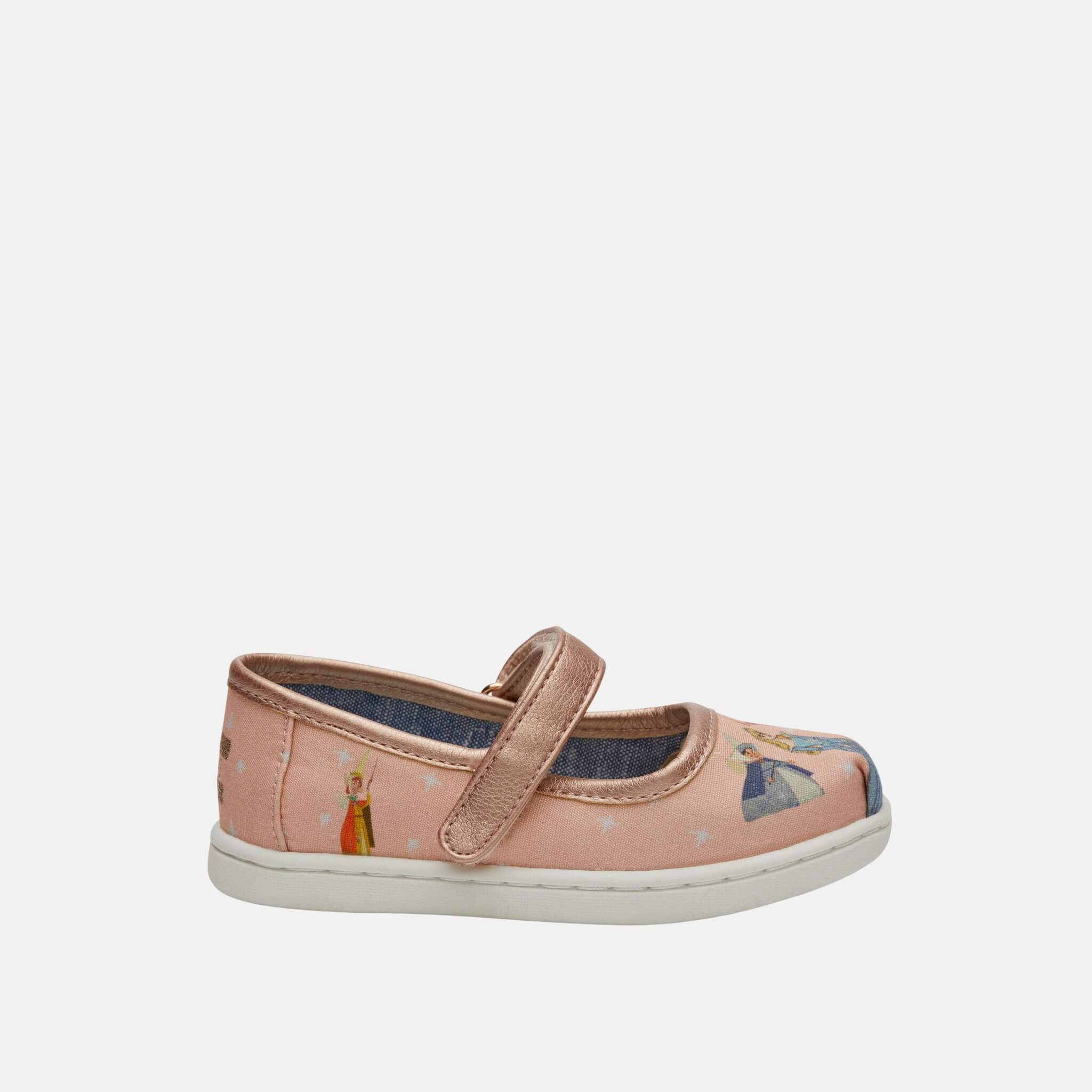 Toms Sleeping Beauty Tiny Canvas Pink