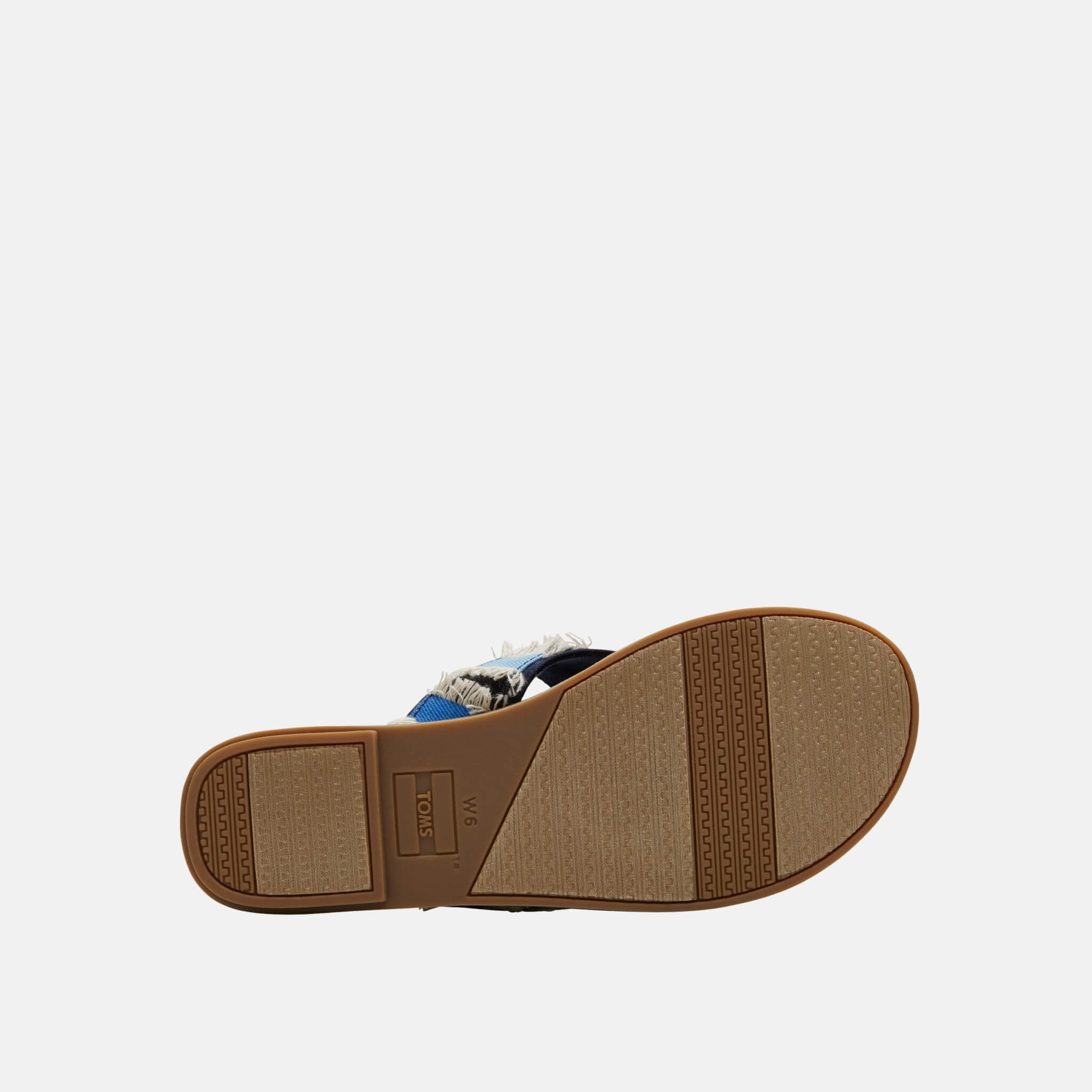 Toms Navy Denim Viv Sandals Blue