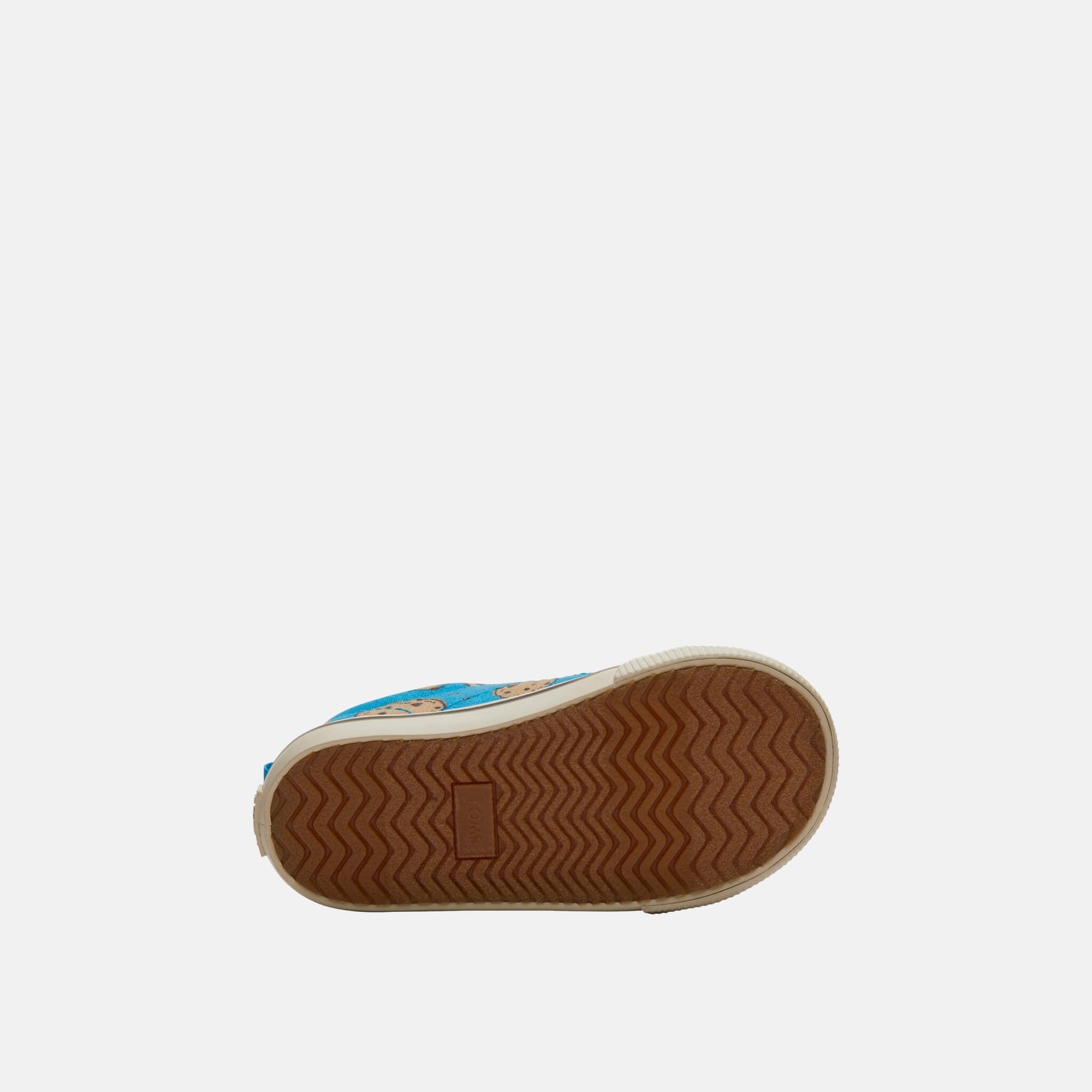Toms Sesame Street Cookie Monster Tiny Doheny Sneakers Blue