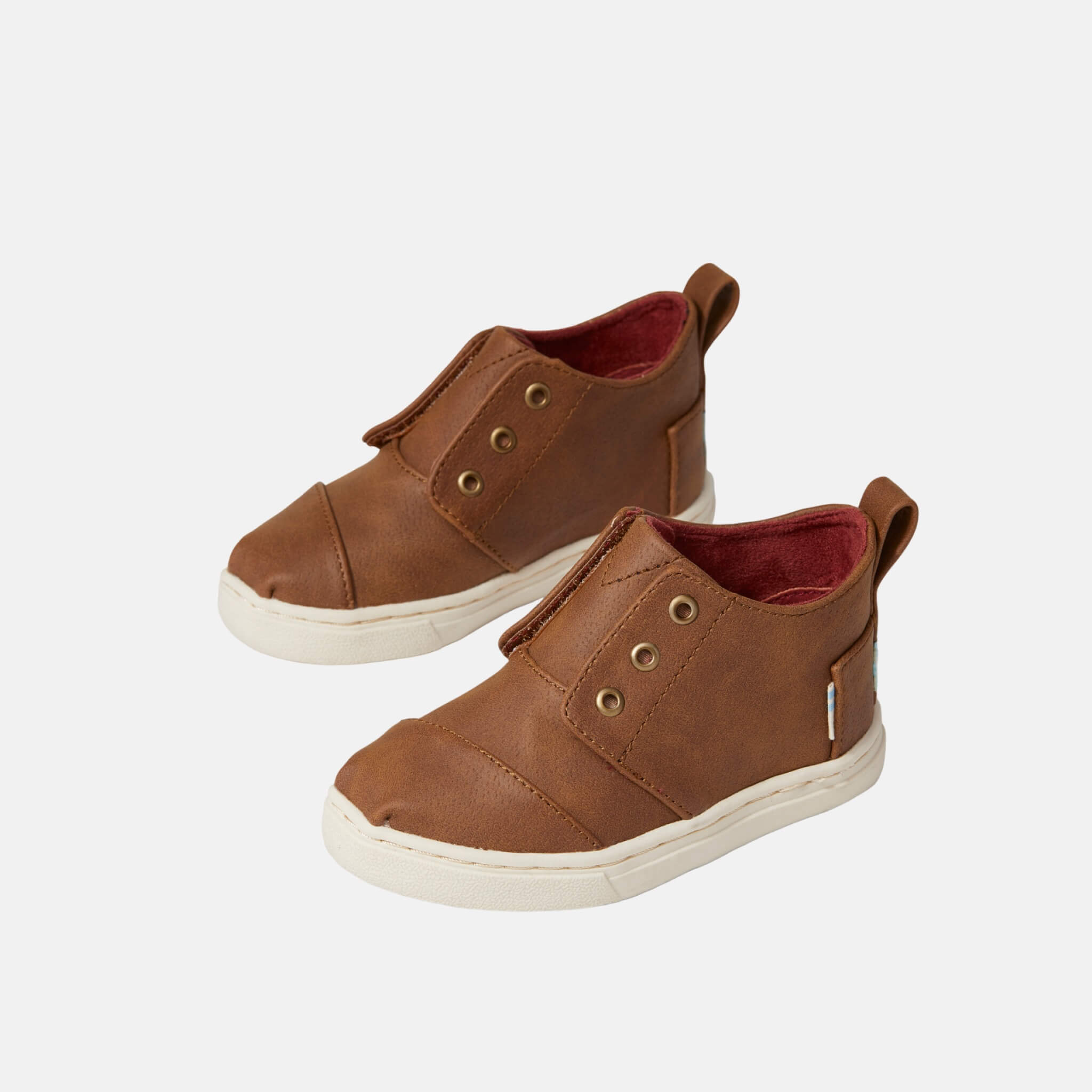 Toms Tiny Botas Cupsole Brown Brown