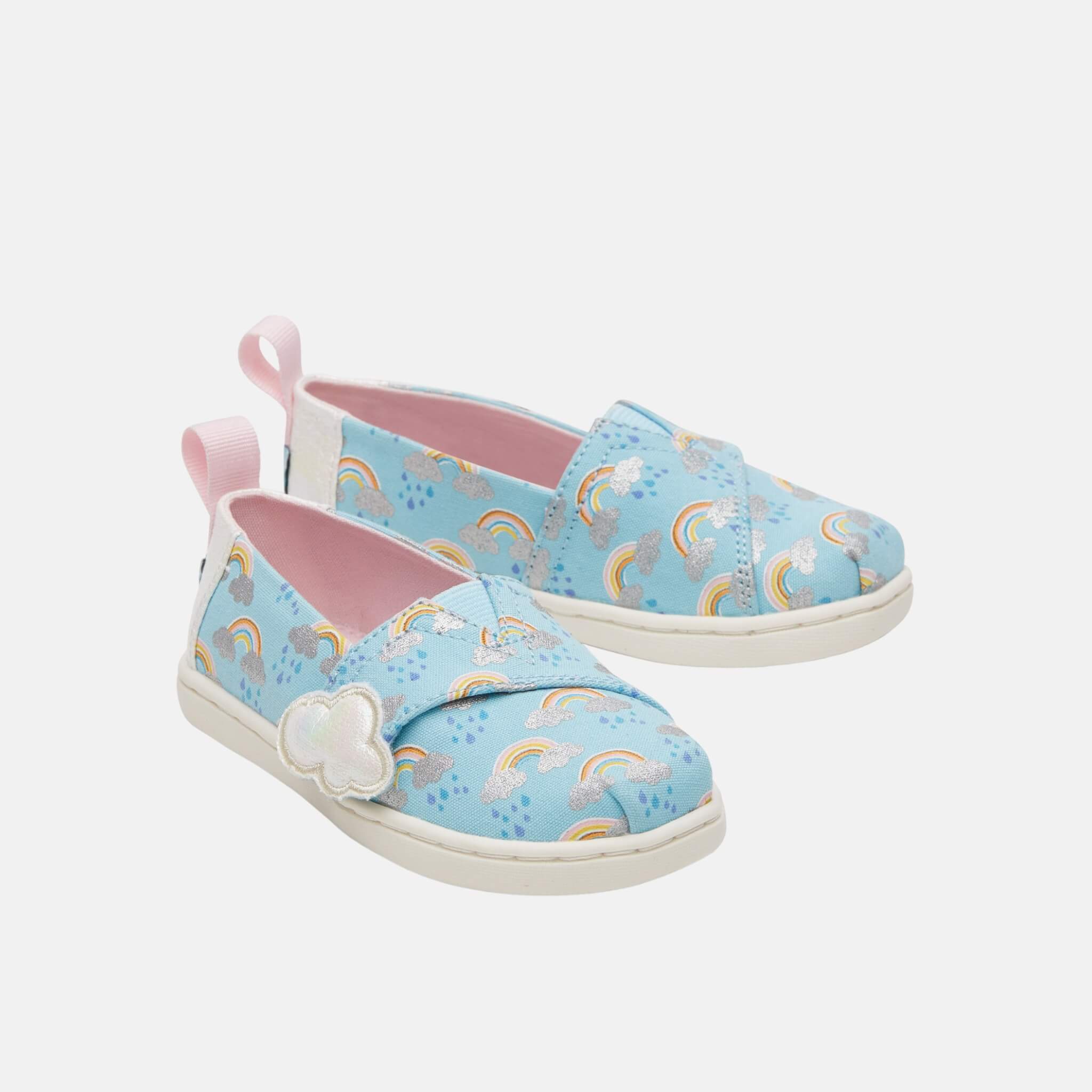 Toms Tiny Alpargata Blue