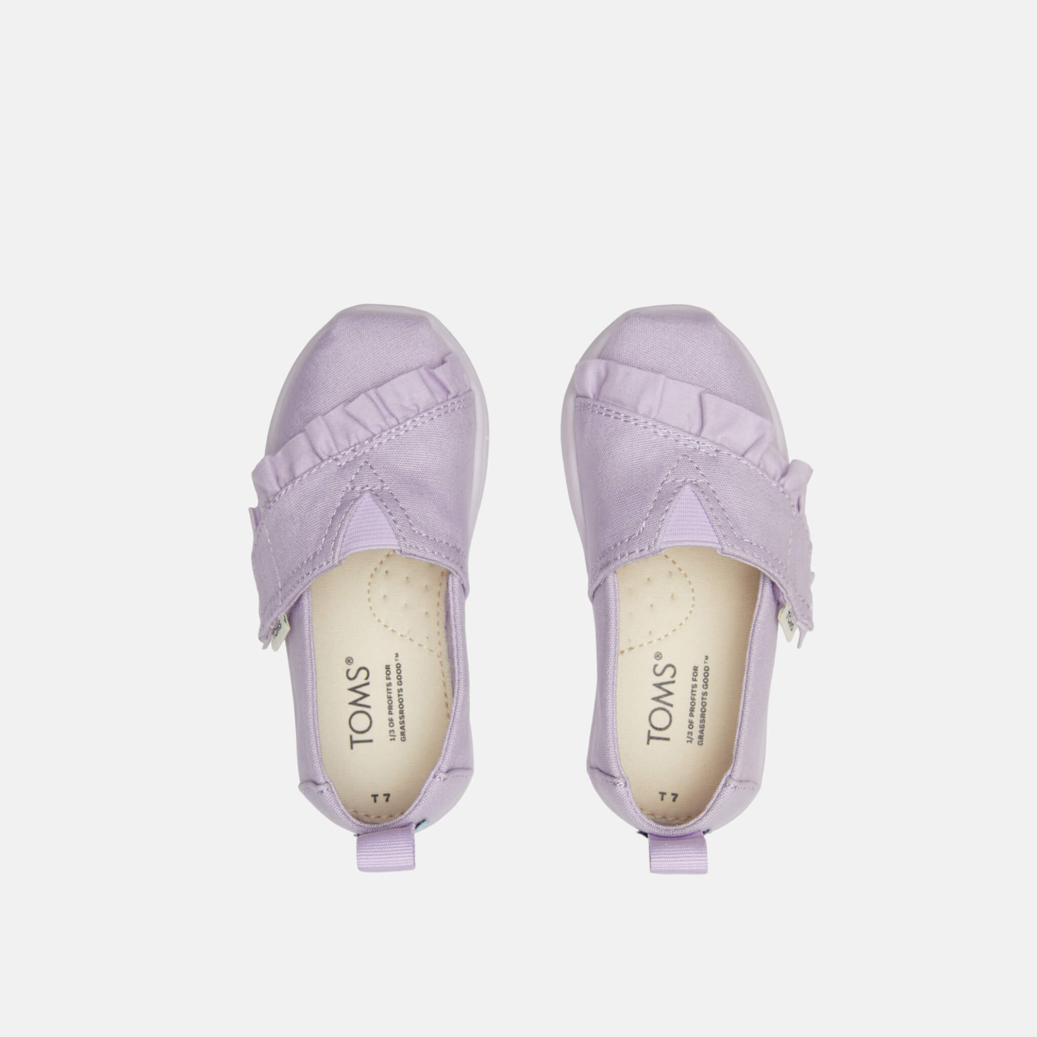 Toms Tiny Alpargata Purple