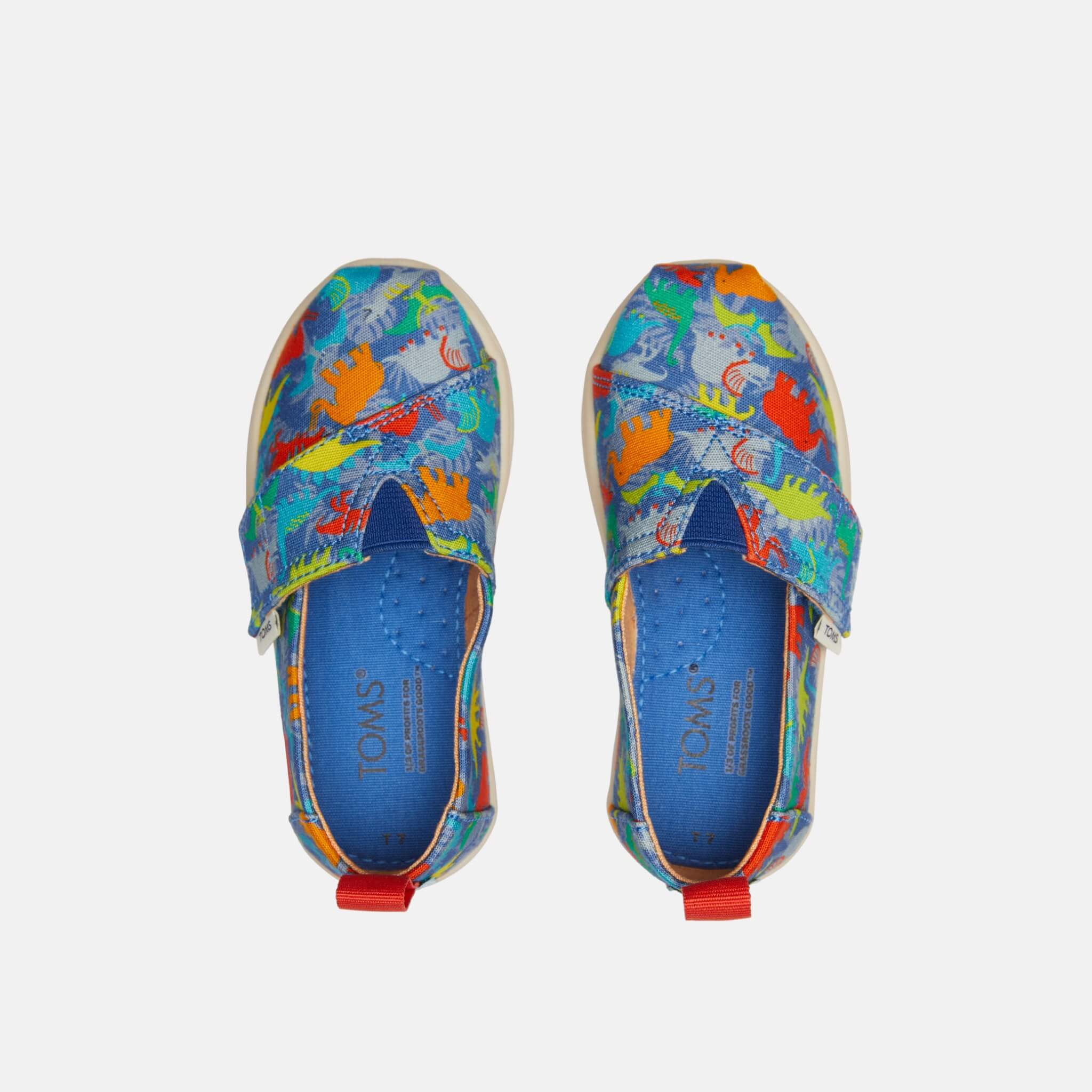 Toms Tiny Alpargata Blue