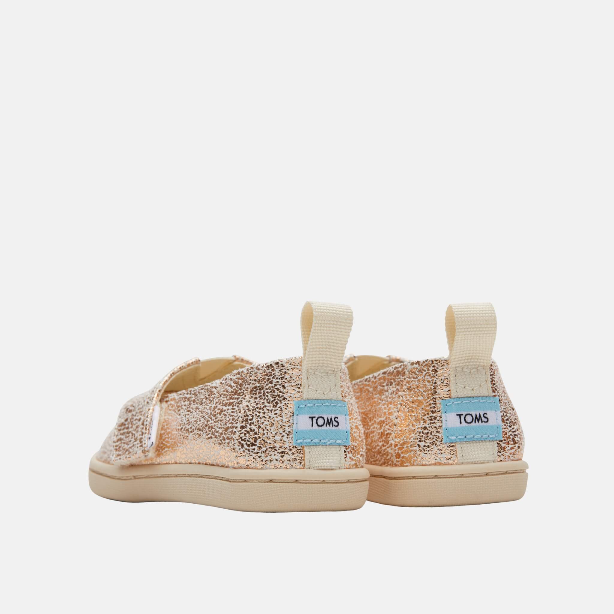 Toms Tiny Alpargata Gold