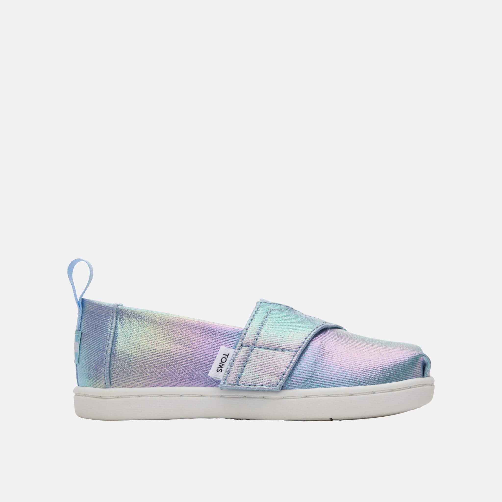Toms Tiny Alpargata Blue