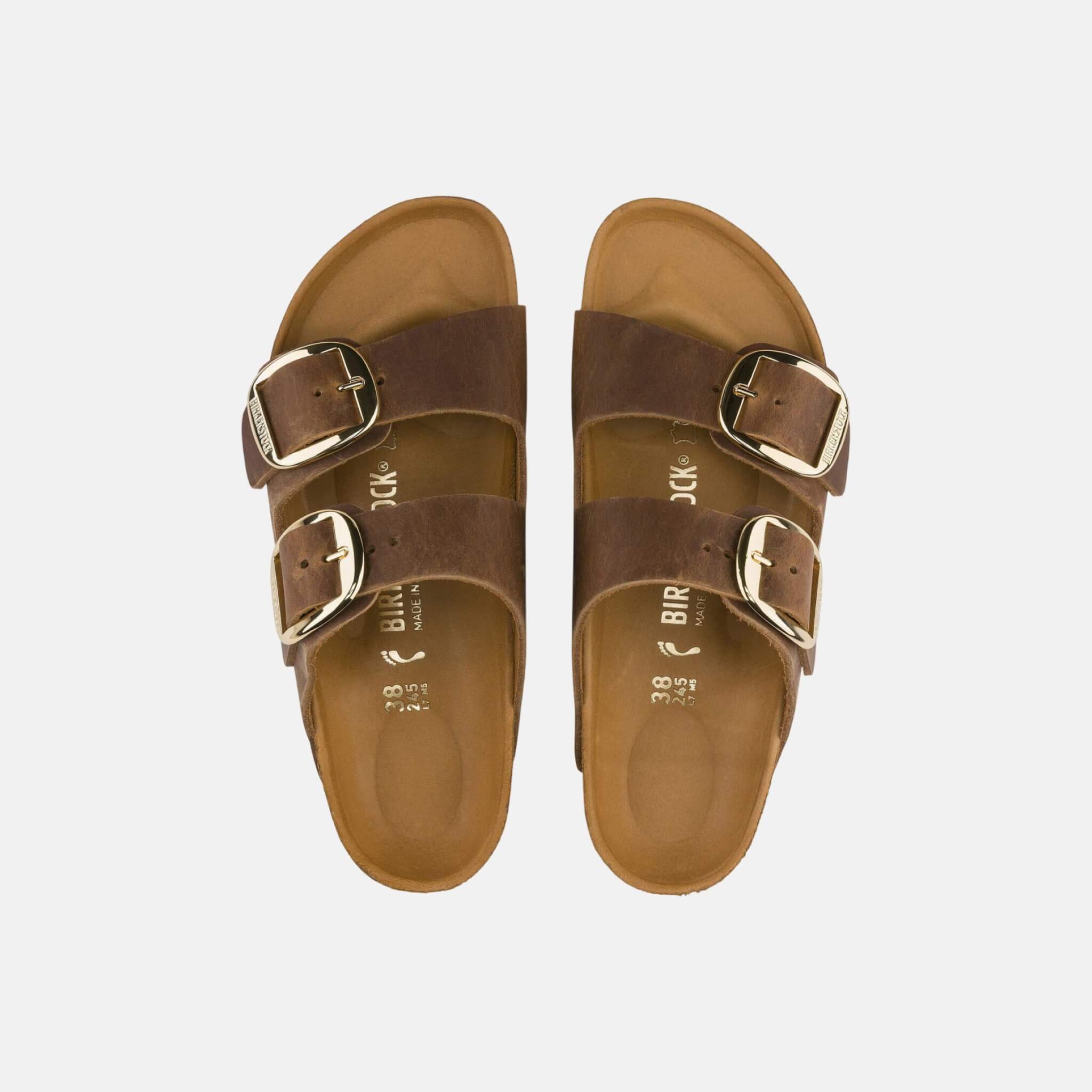 Birkenstock Arizona Big Buckle Oiled Leather Regular