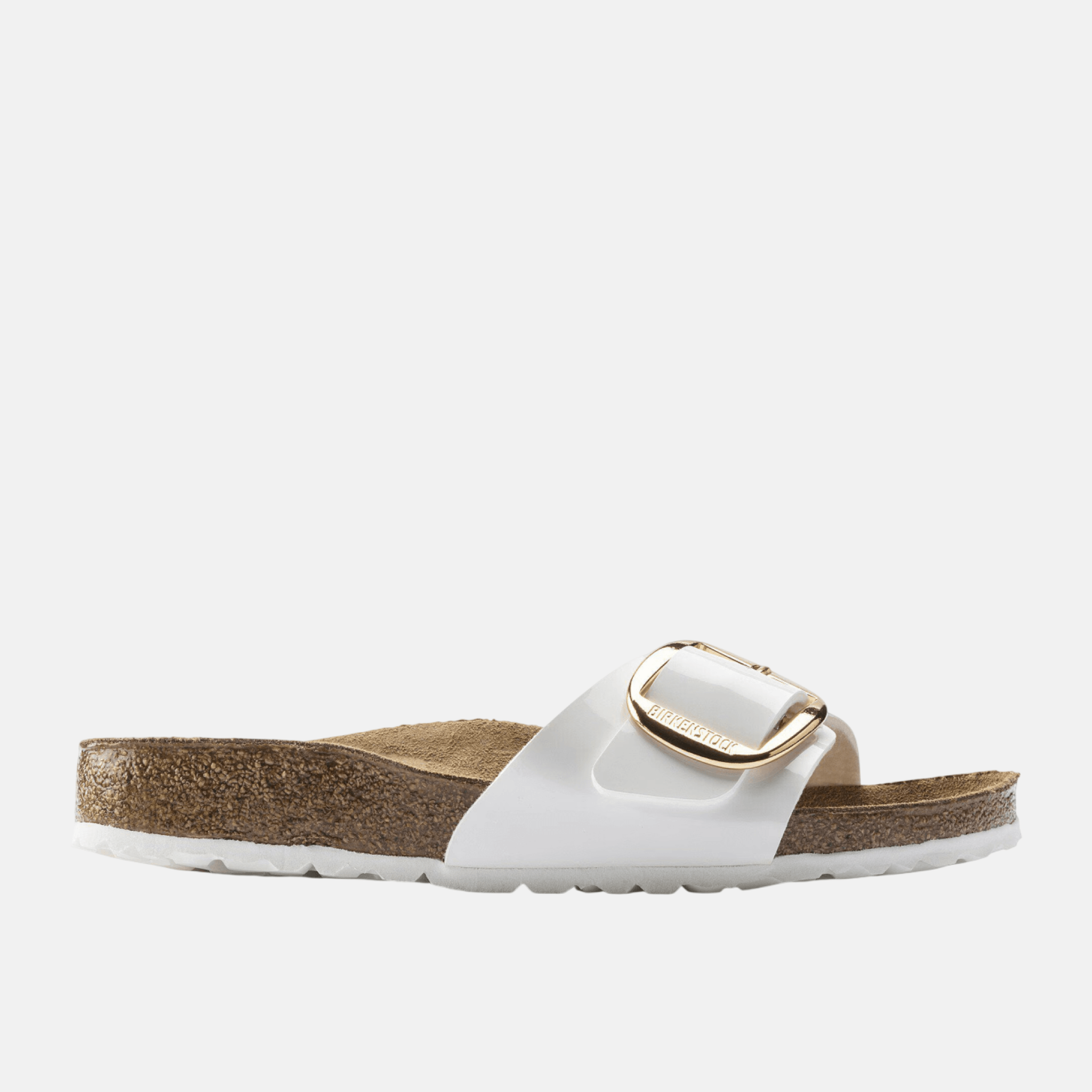 Birkenstock Madrid Big Buckle Birko-Flor Patent Narrow