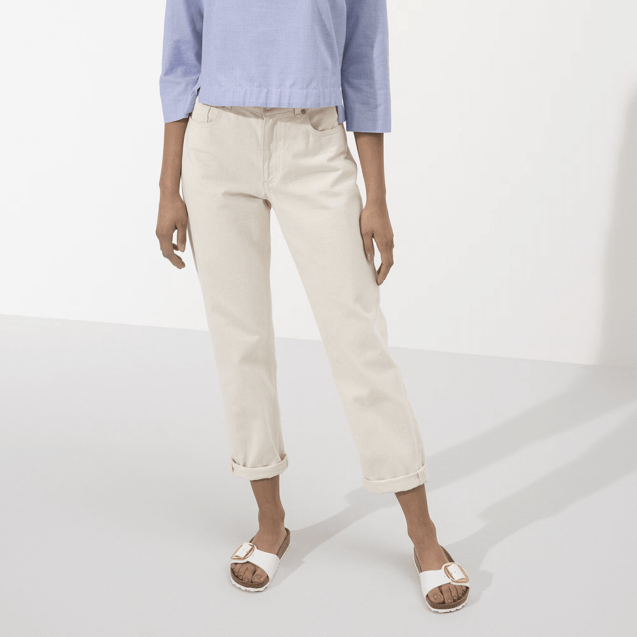 Birkenstock Madrid Big Buckle Birko-Flor Patent Narrow