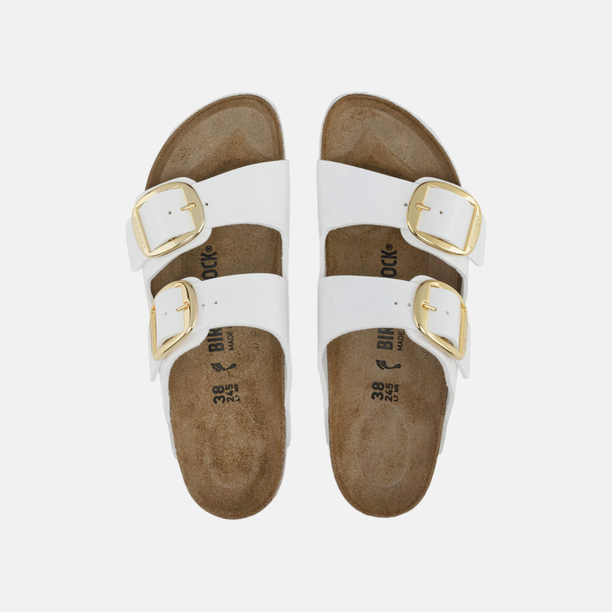 Birkenstock Arizona Big Buckle Birko-Flor Patent Narrow