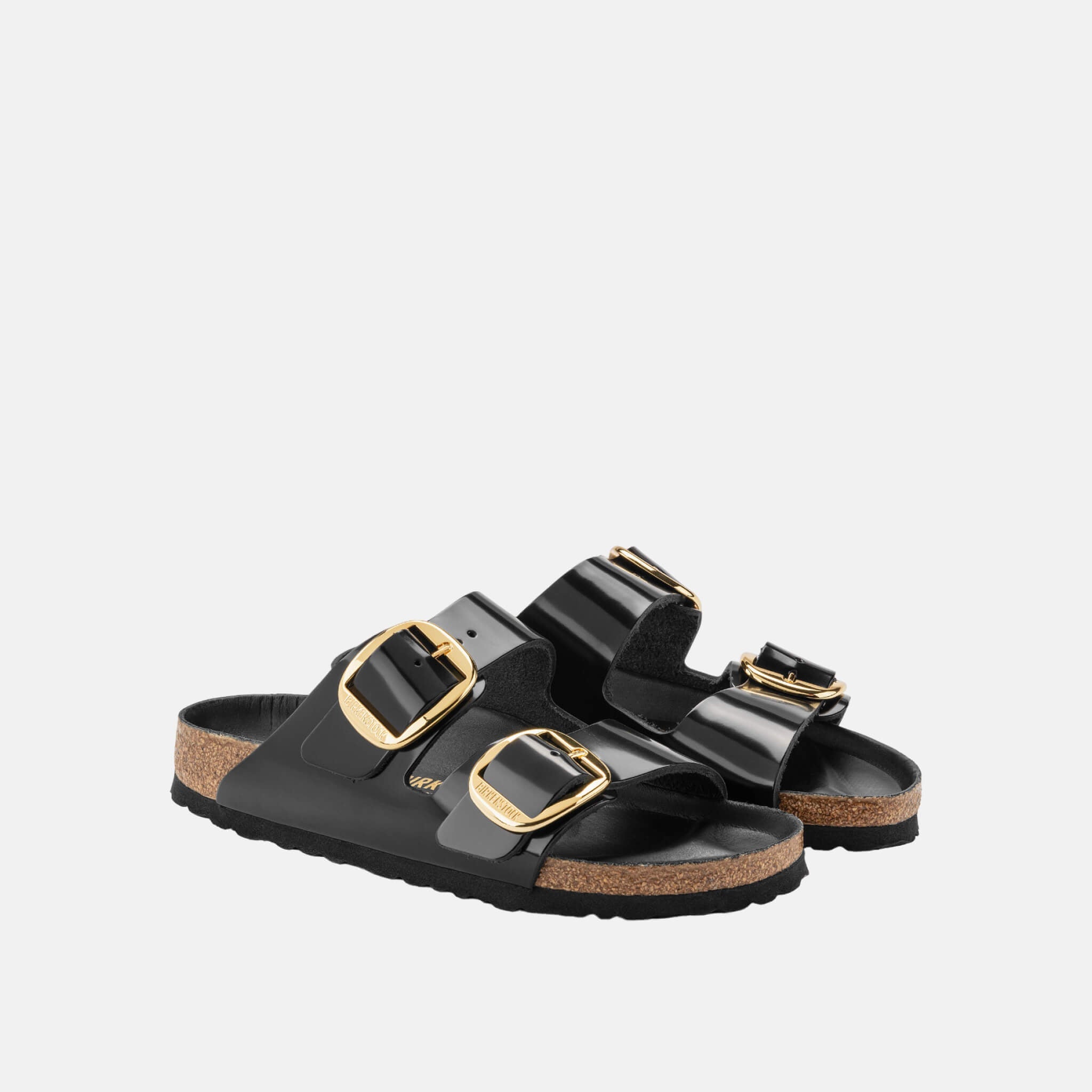 Birkenstock Arizona Big Buckle High Shine Leather Regular