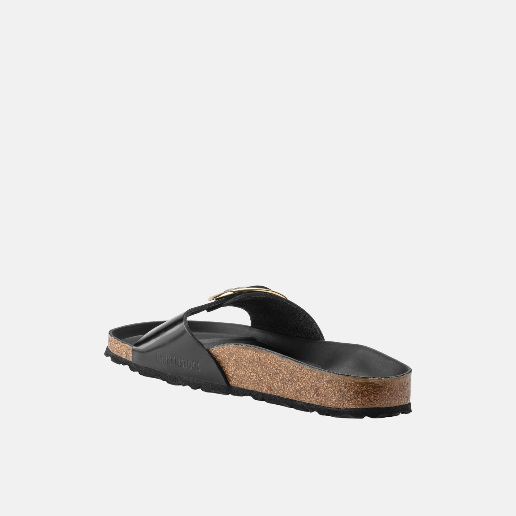 Birkenstock Madrid Big Buckle High Shine Leather Regular