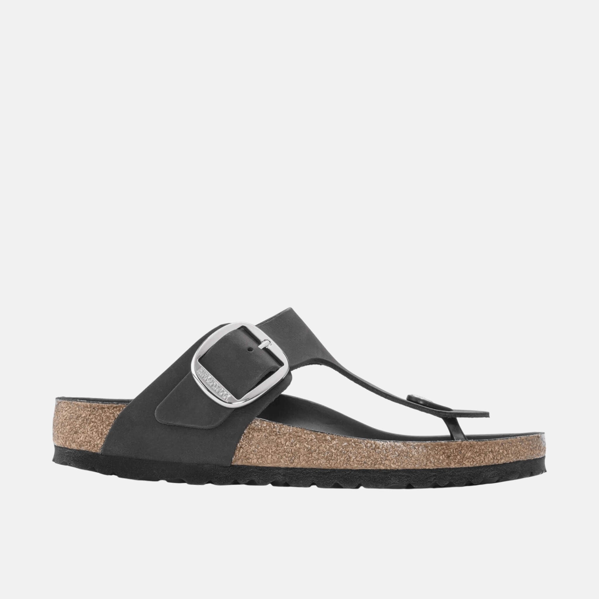 Birkenstock Gizeh Big Buckle Natural Leather Oiled Regular