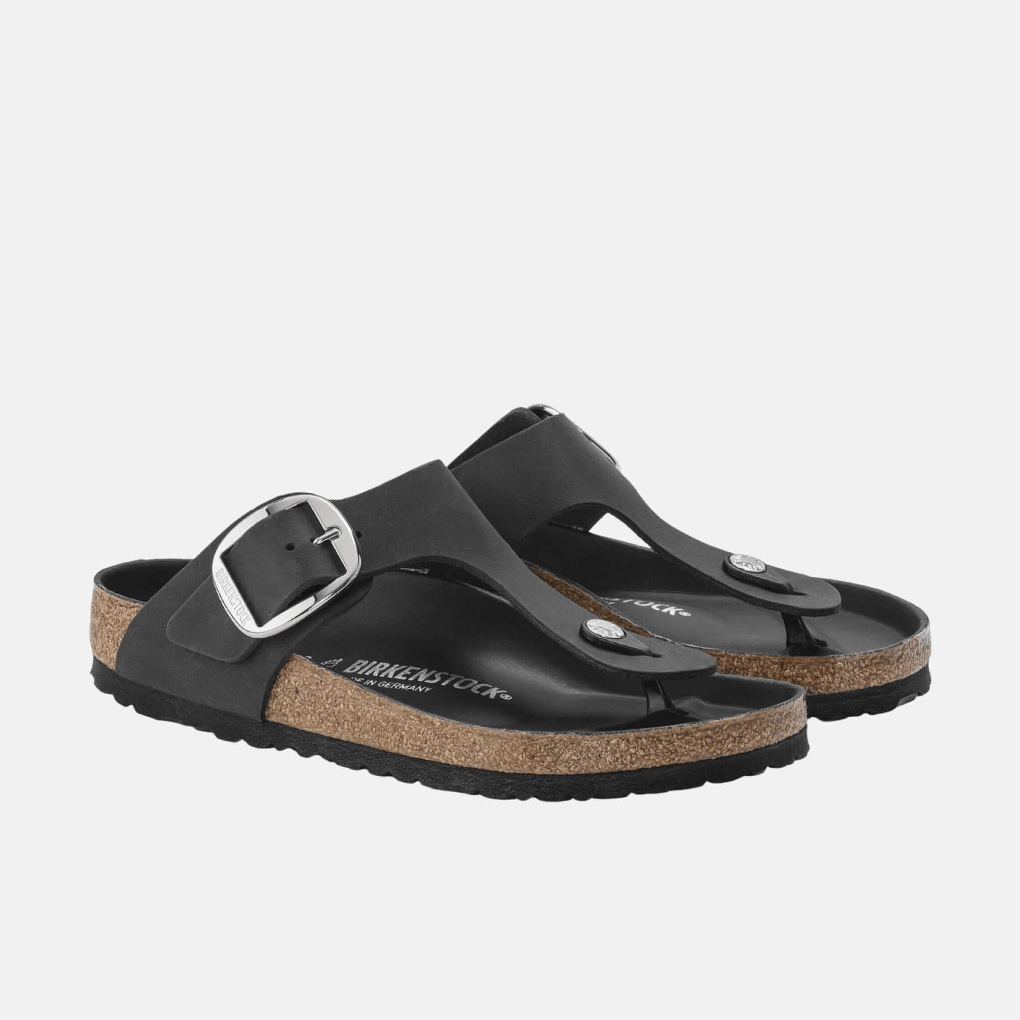 Birkenstock Gizeh Big Buckle Natural Leather Oiled Regular
