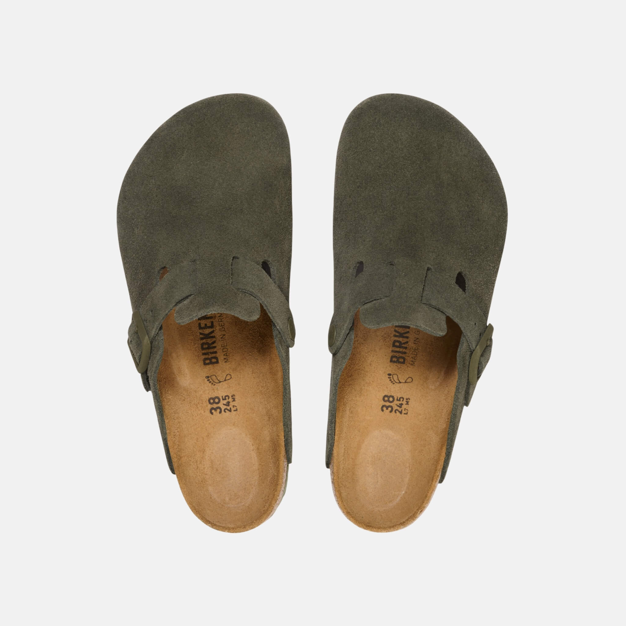 Birkenstock Boston Suede Leather Regular