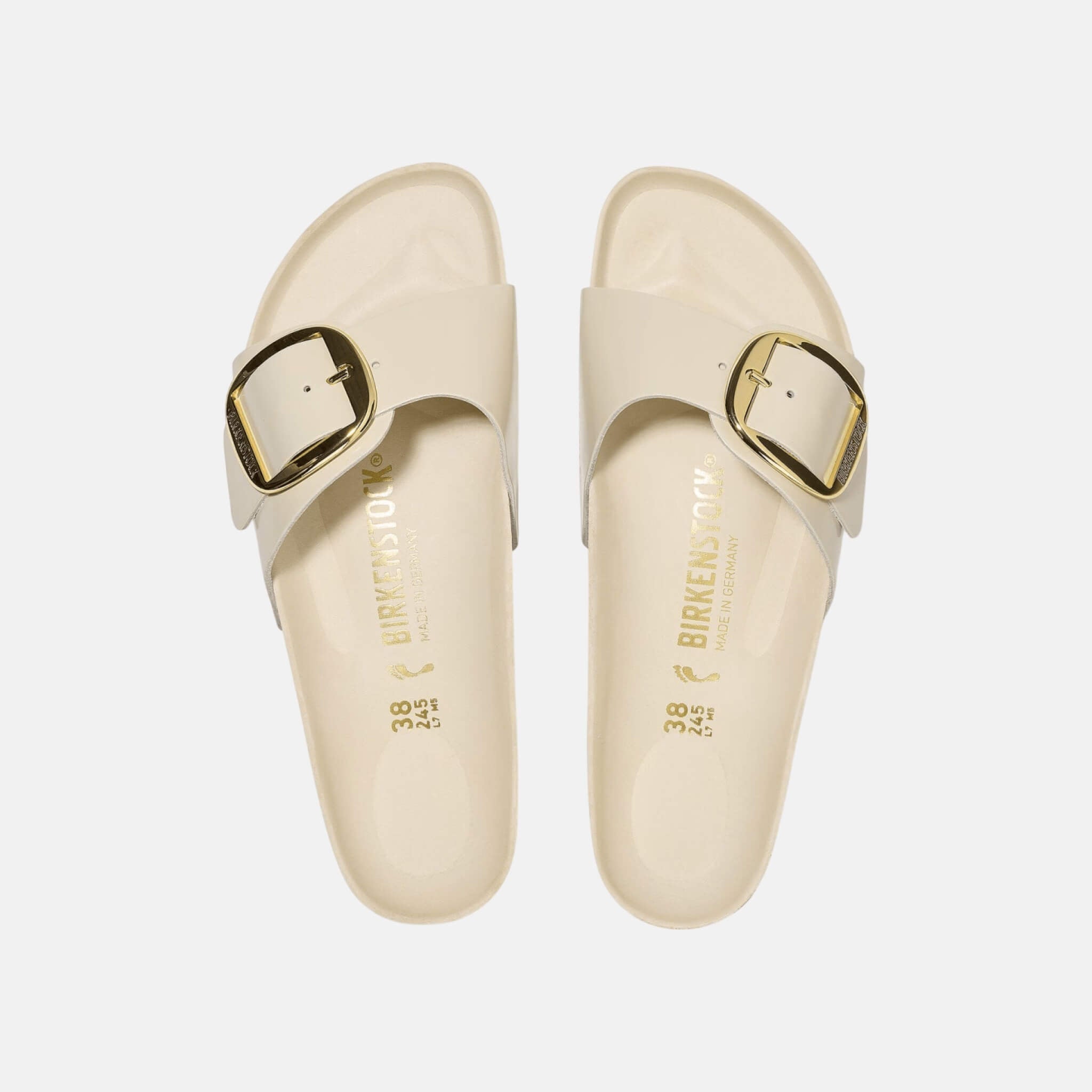 Birkenstock Madrid High Shine Big Buckle Regular