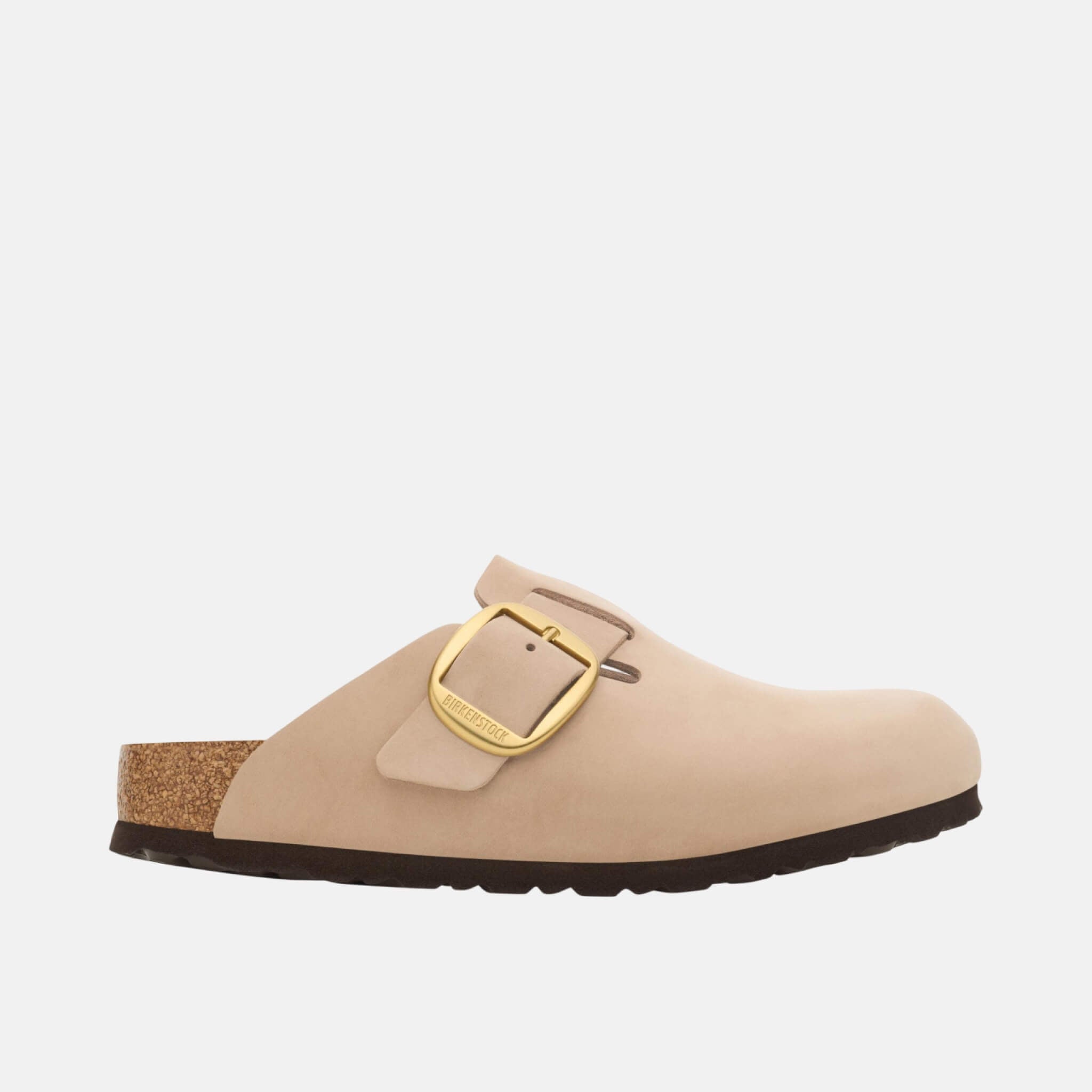 Birkenstock Boston Big Buckle Nubuk Leather Regular