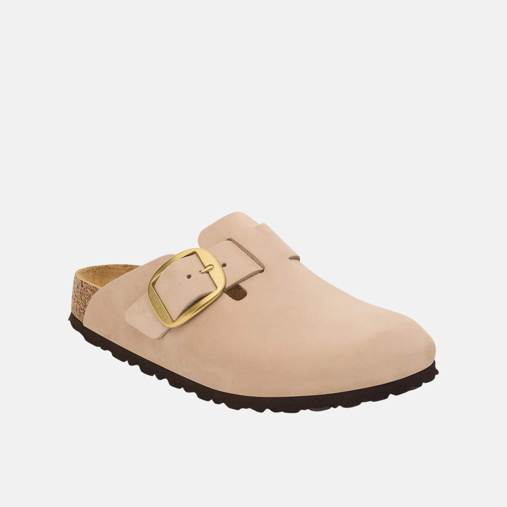Birkenstock Boston Big Buckle Nubuk Leather Regular