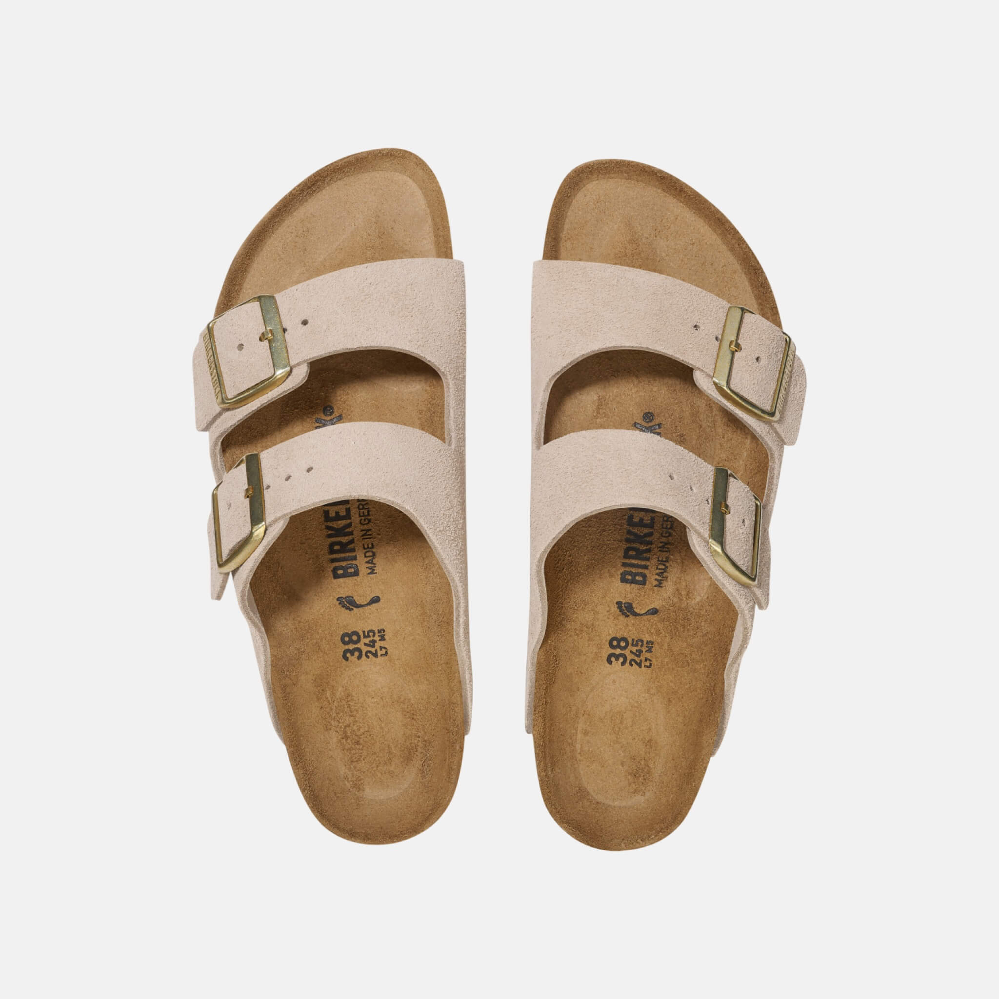 Birkenstock Arizona Suede Leather Regular