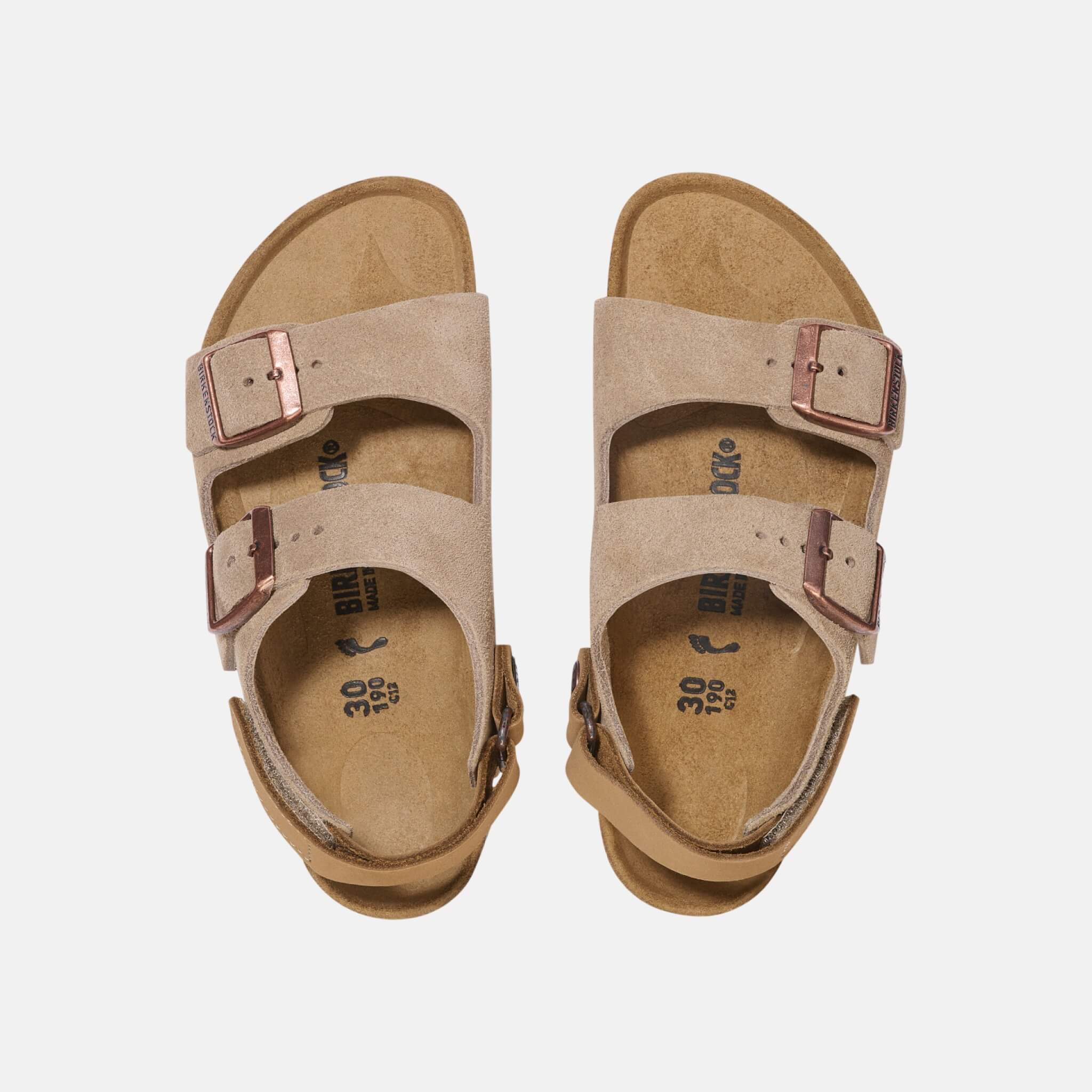 Birkenstock Milano AS Kids Suede Leather Regular