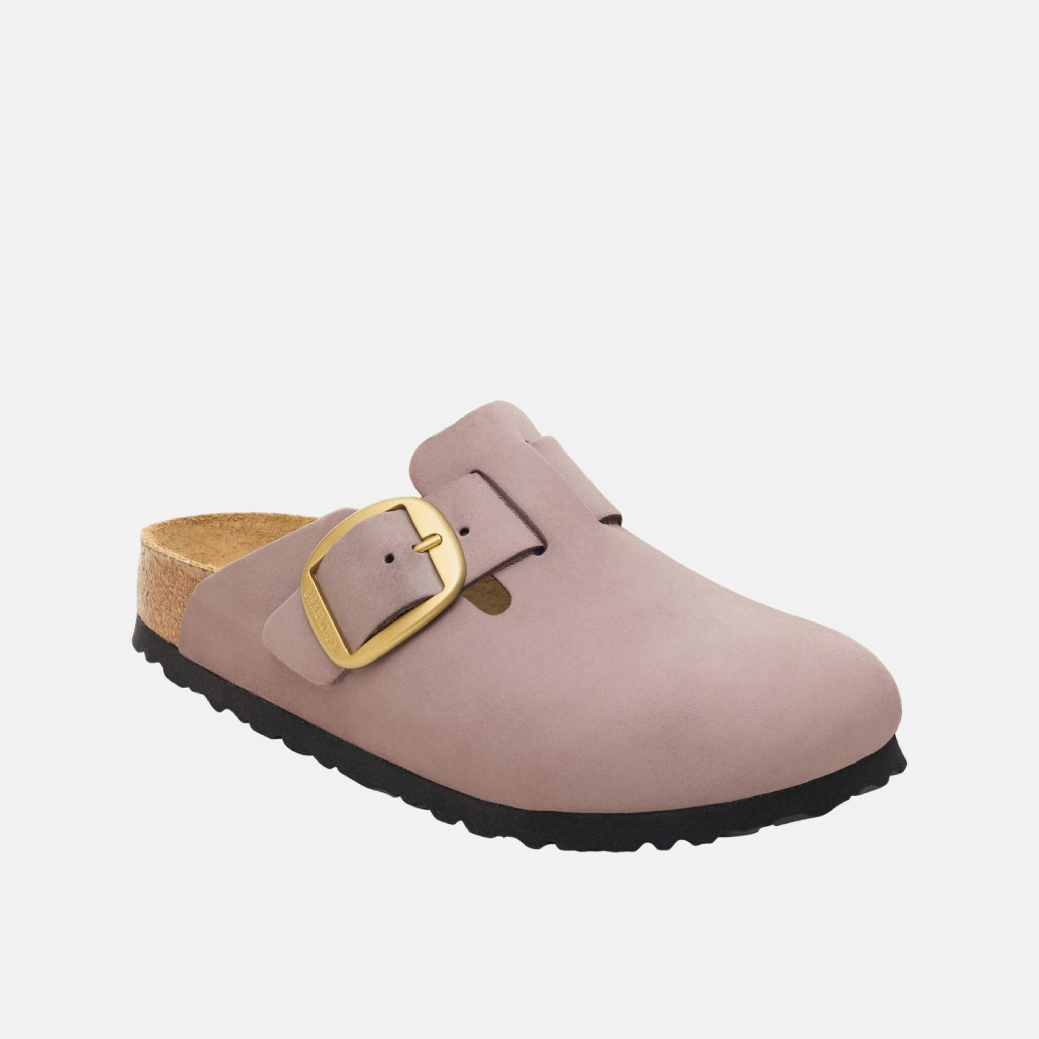 Birkenstock Boston Big Buckle Nubuk Leather Regular