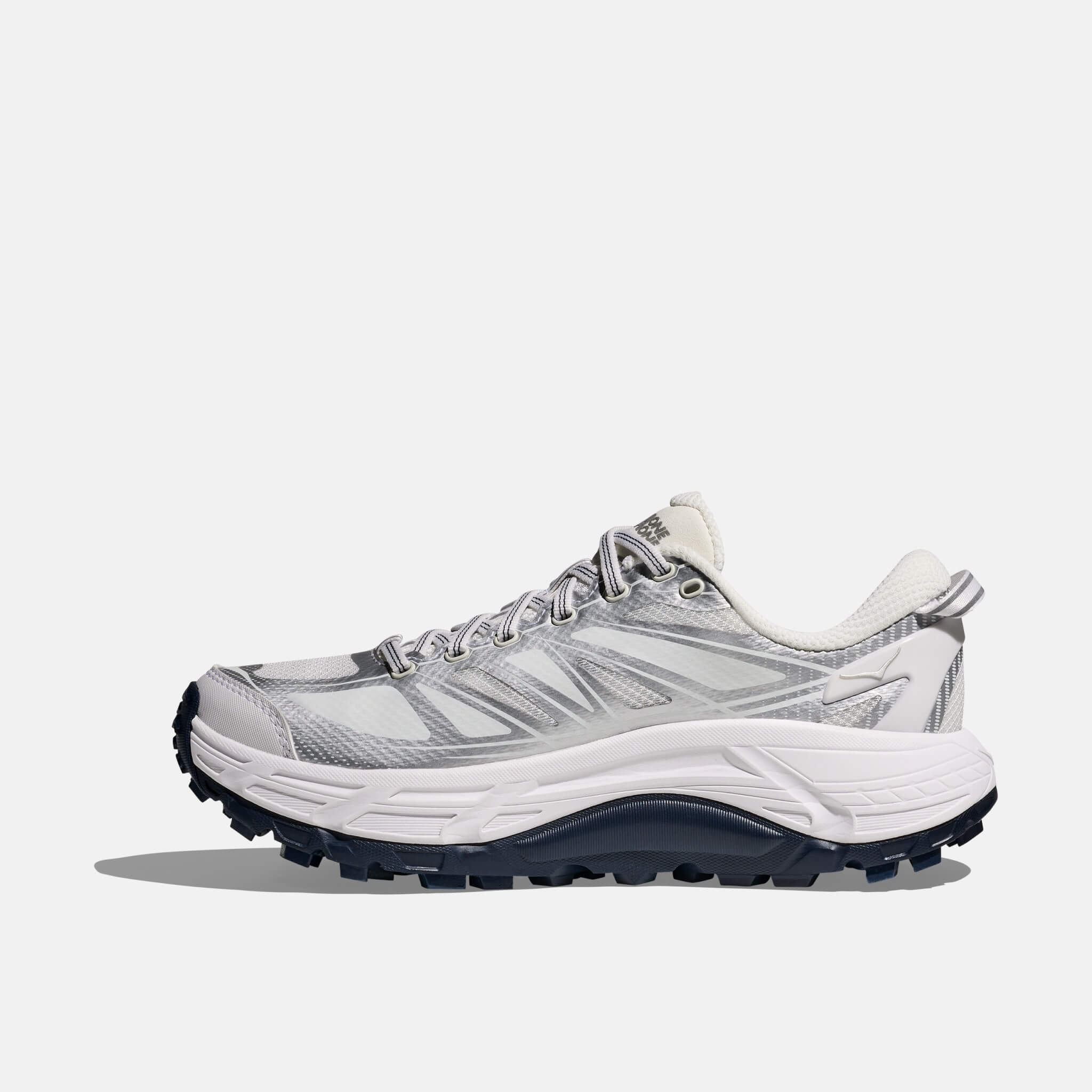 Hoka Mafate Speed 2 White Silver