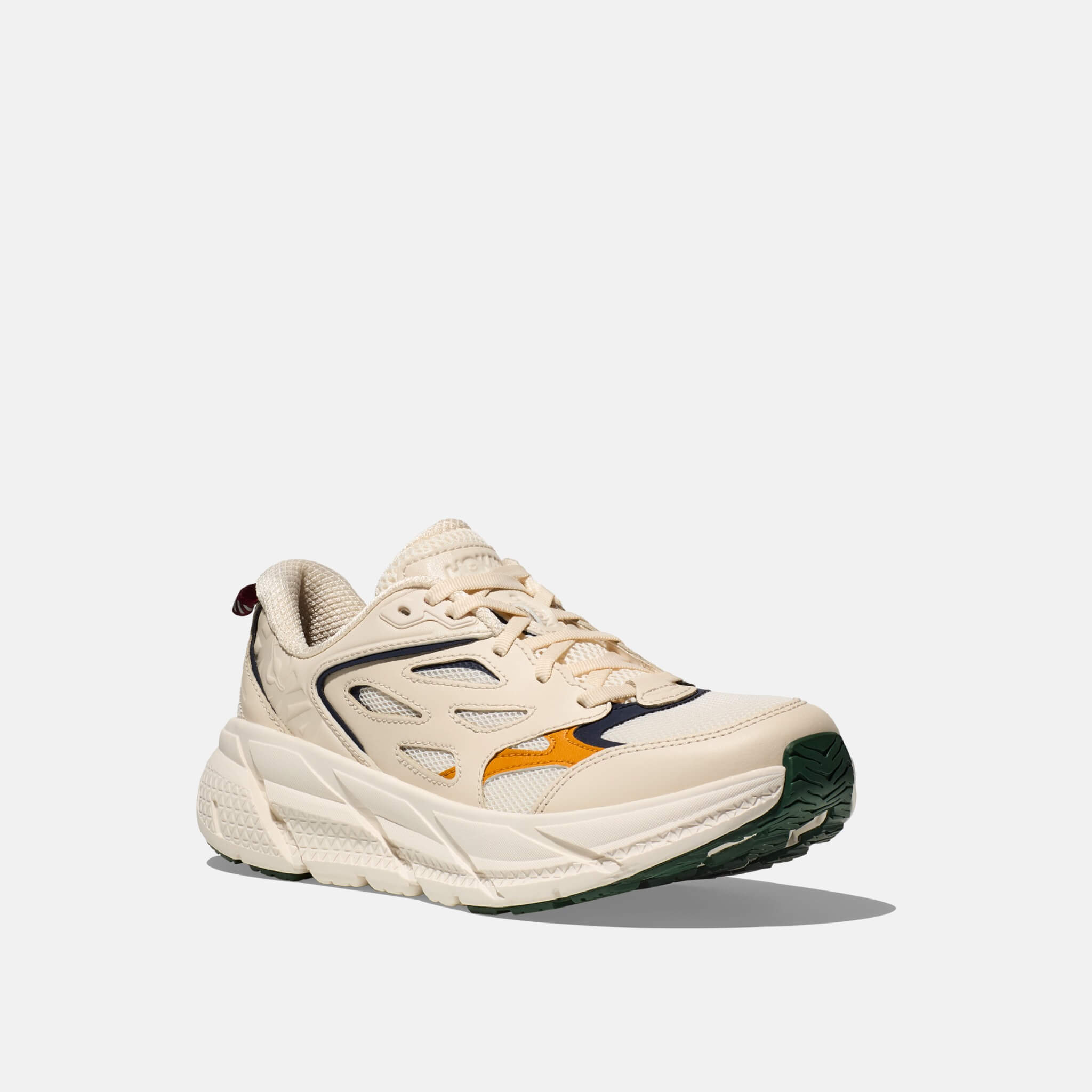 Hoka Clifton L Athletics Oat Milk/Alabaster