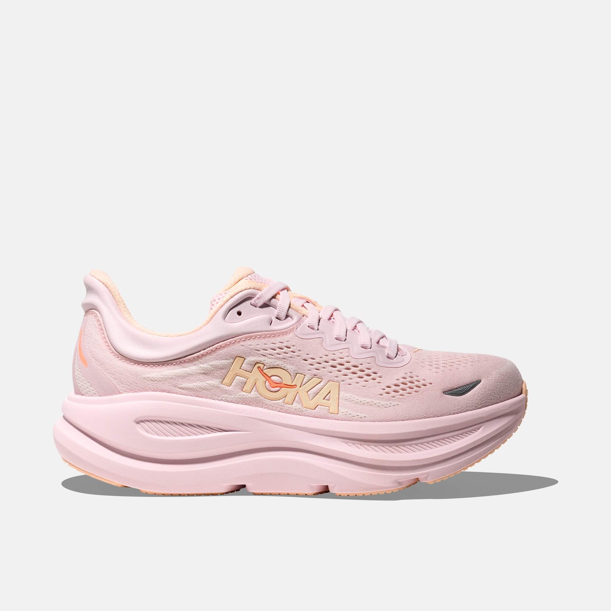 Hoka Bondi 9 Lilac Creme/Tangerine Glow