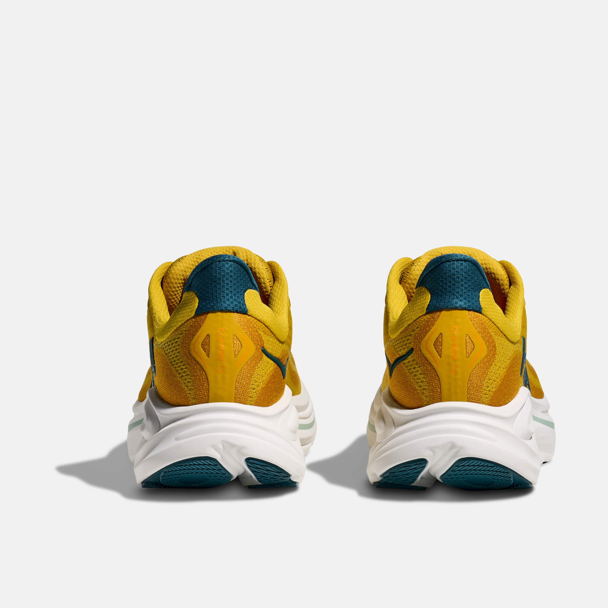 Hoka Clifton 10 Yellow Gold/Tidal Wave
