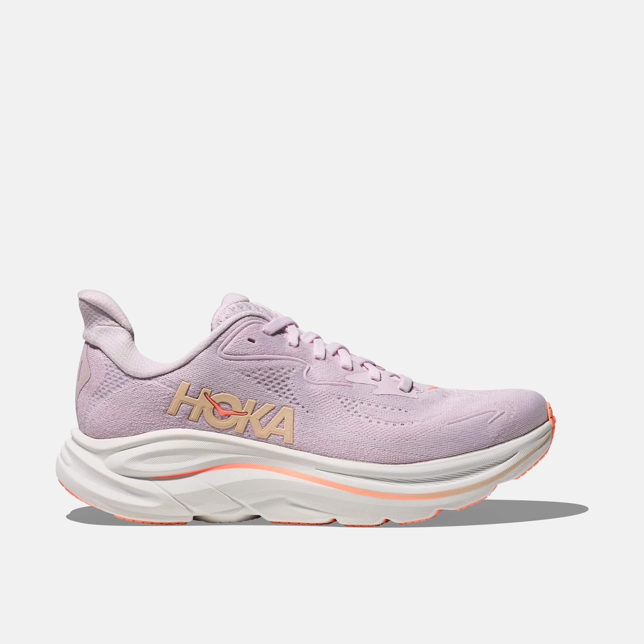 Hoka Clifton 10 Lilac Creme/Tangerine Glow