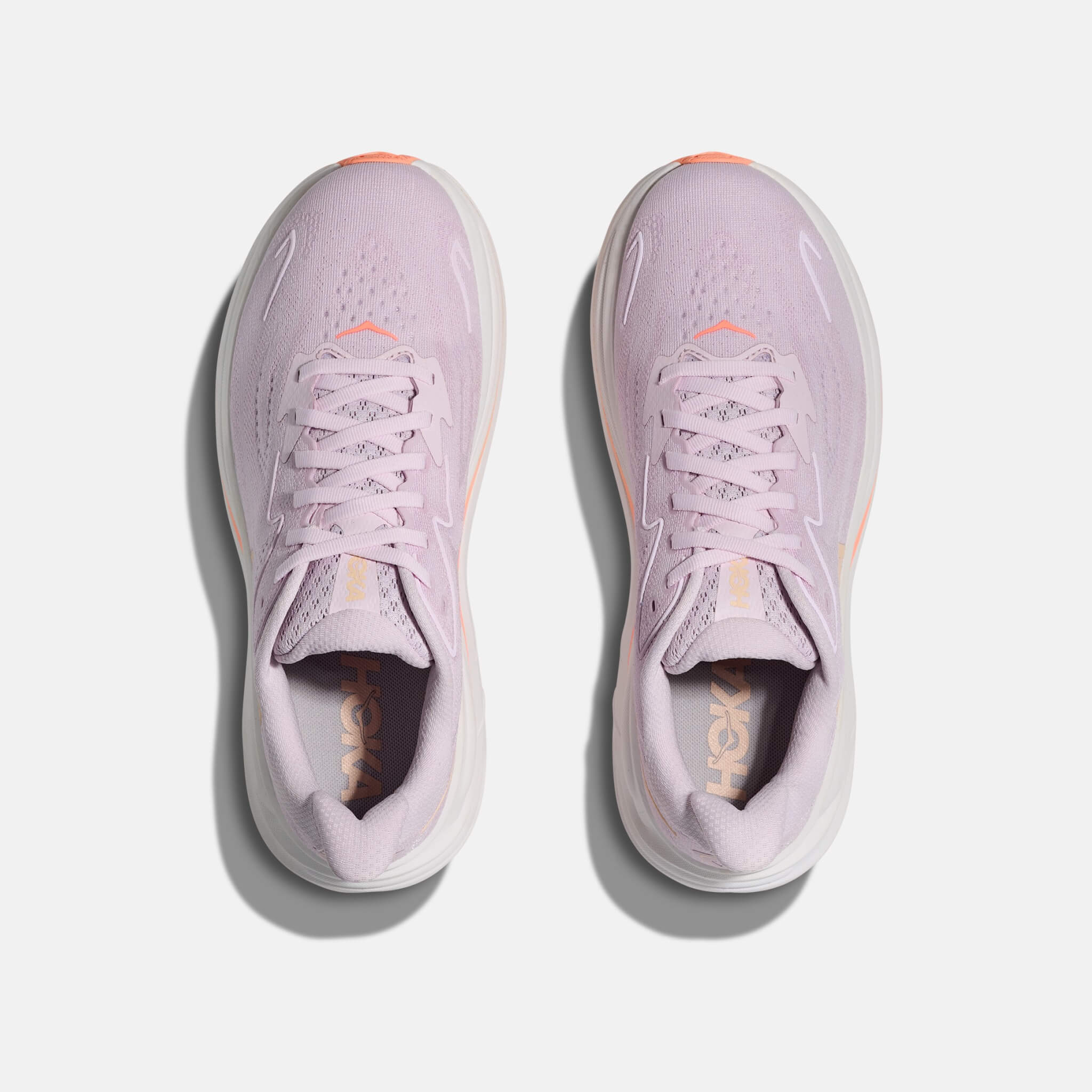 Hoka Clifton 10 Lilac Creme/Tangerine Glow