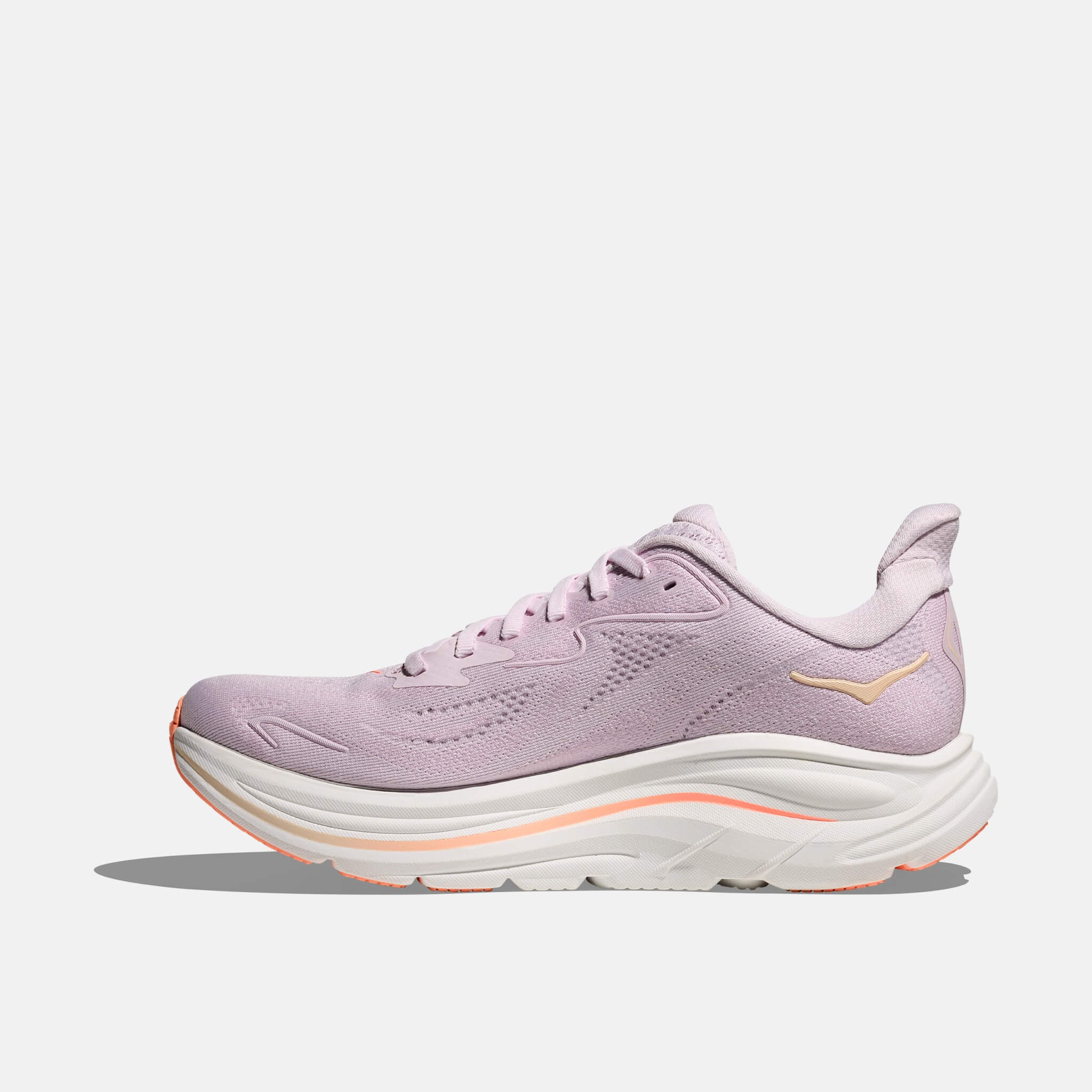 Hoka Clifton 10 Lilac Creme/Tangerine Glow