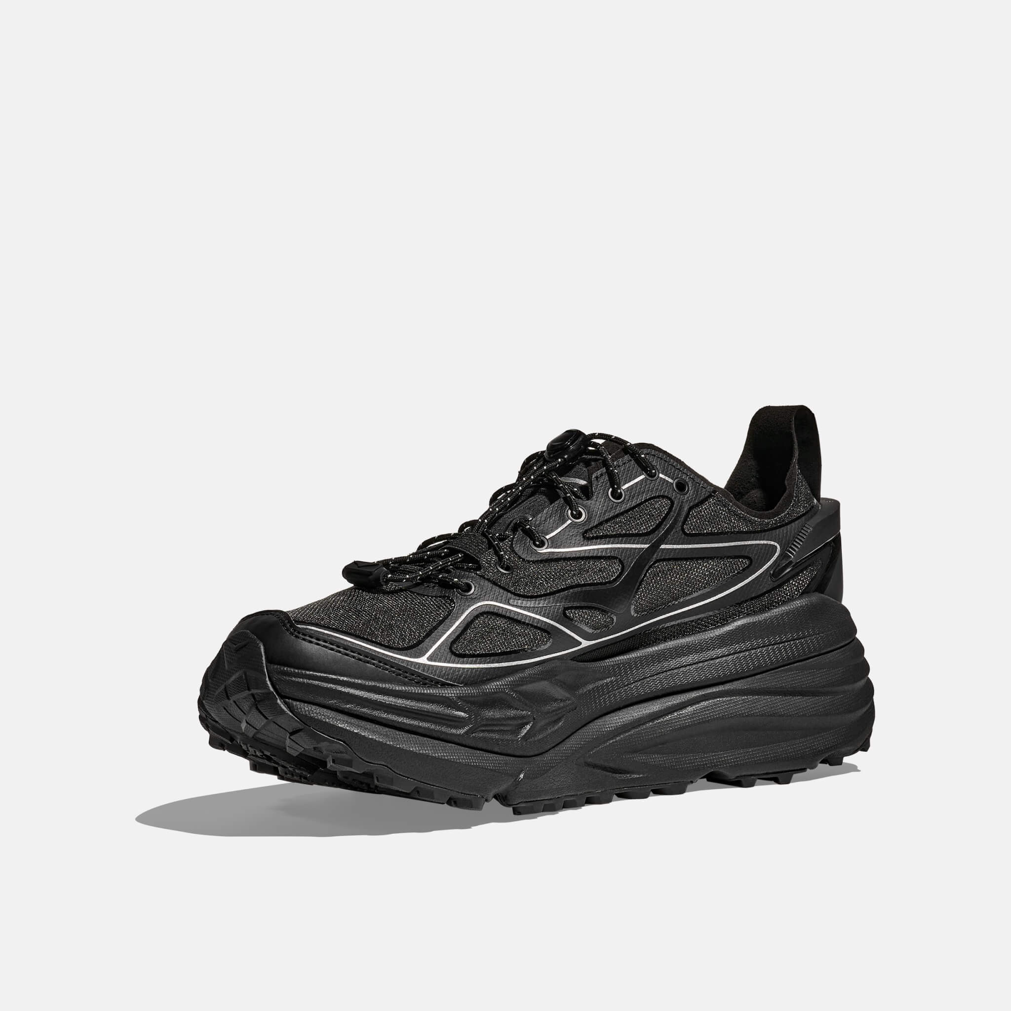 Hoka Stinson One7 Black/Silver