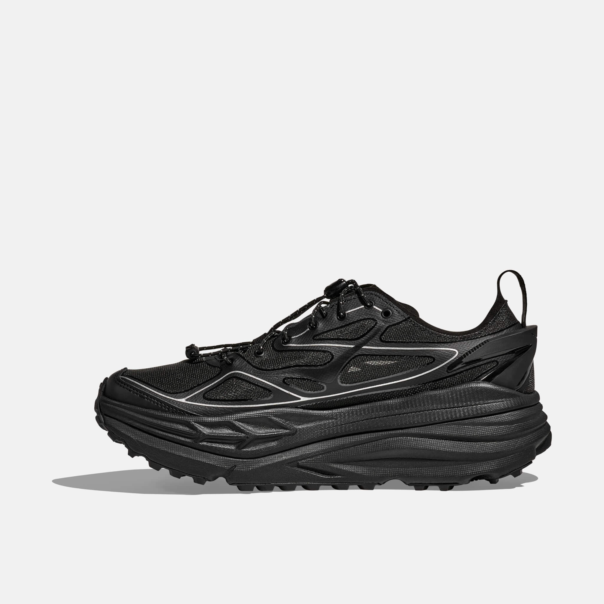 Hoka Stinson One7 Black/Silver