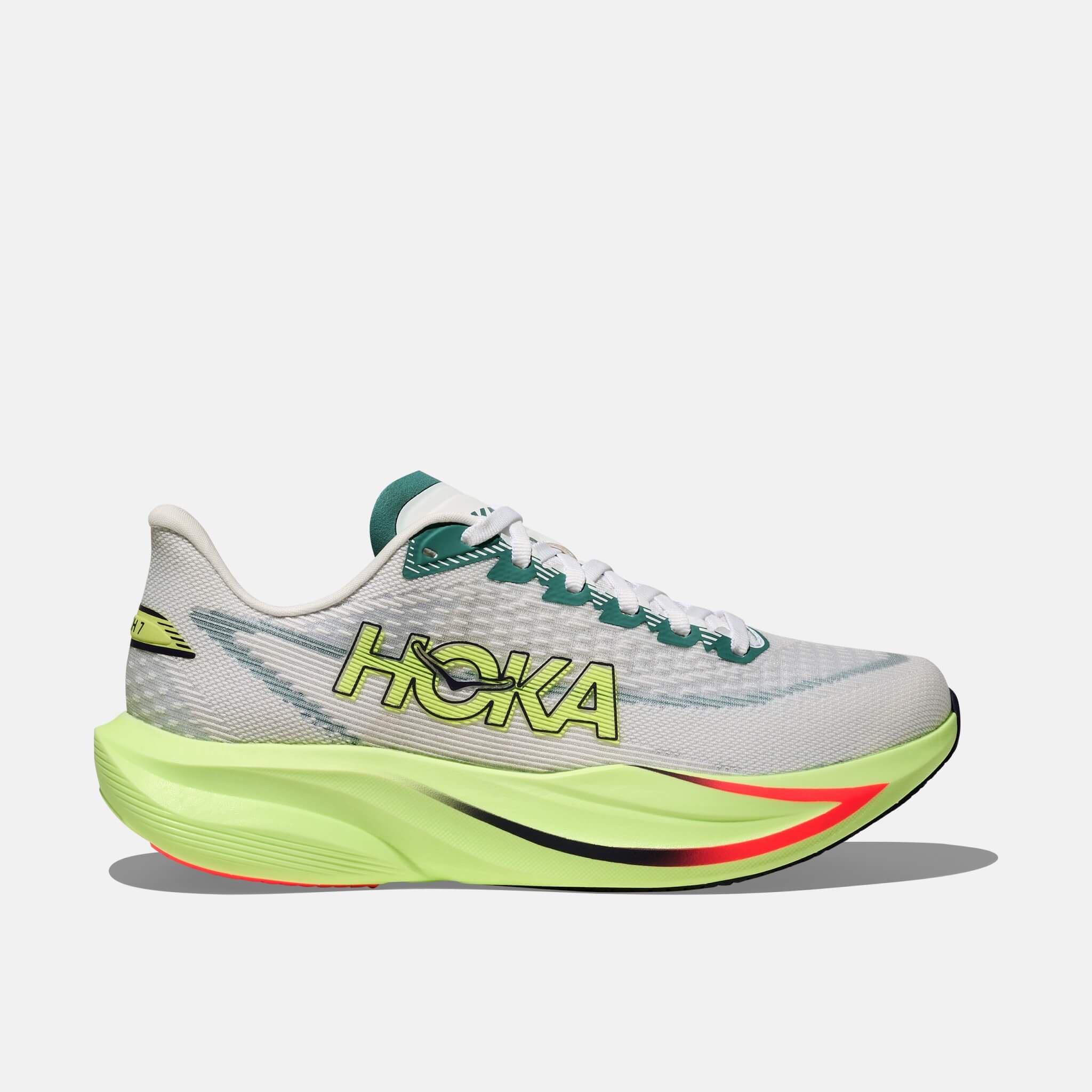 Hoka Mach 7 Frost/Neon Yuzu