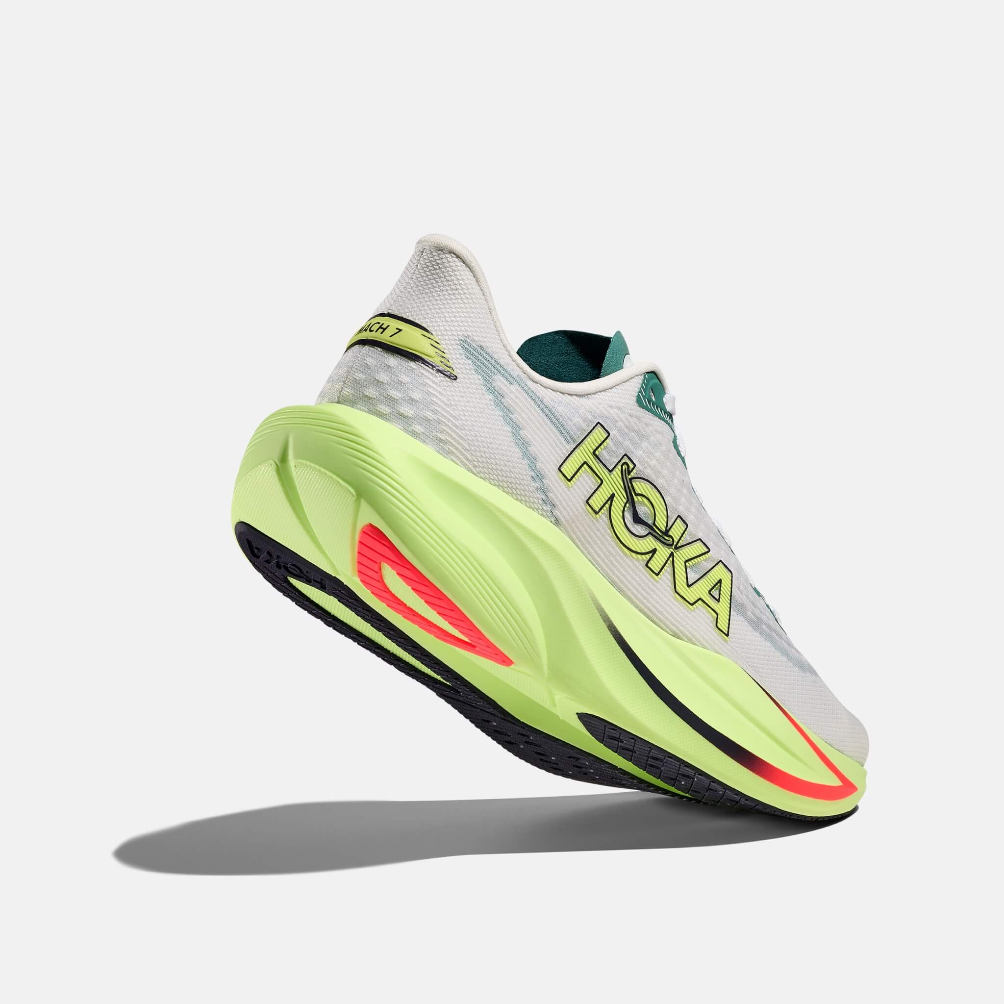 Hoka Mach 7 Frost/Neon Yuzu