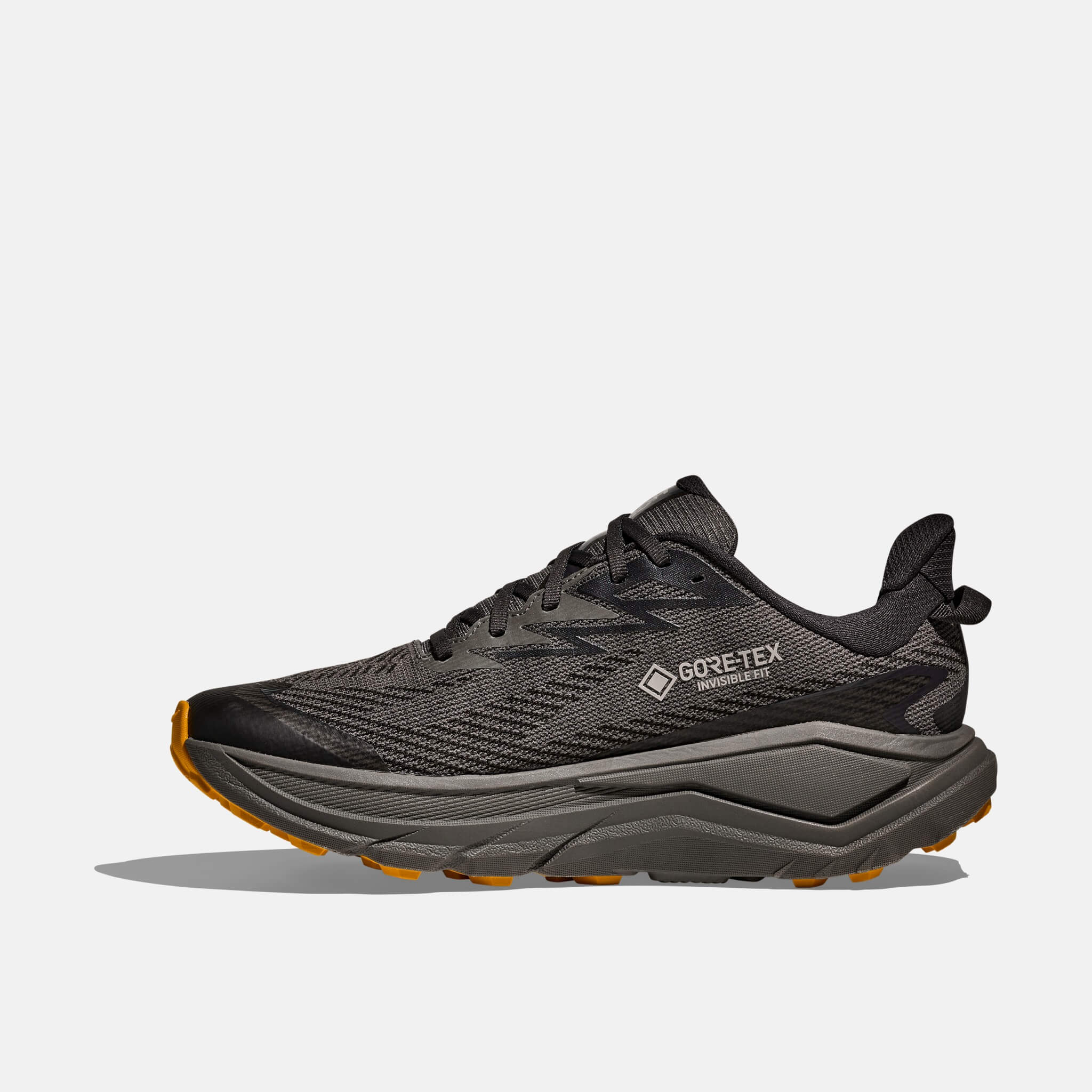 Hoka Challenger 8 GTX Asphalt Grey/Varsity Yellow